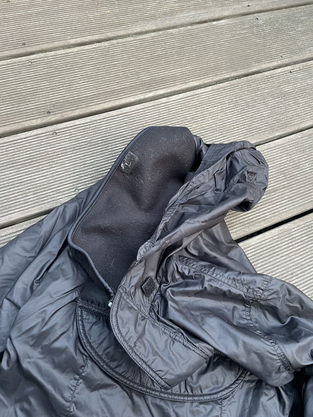 Moncler Grenoble Vintage Moncler Anorak Reversible Nylon Fleece Size L Size US L / EU 52-54 / 3 - 18 Thumbnail
