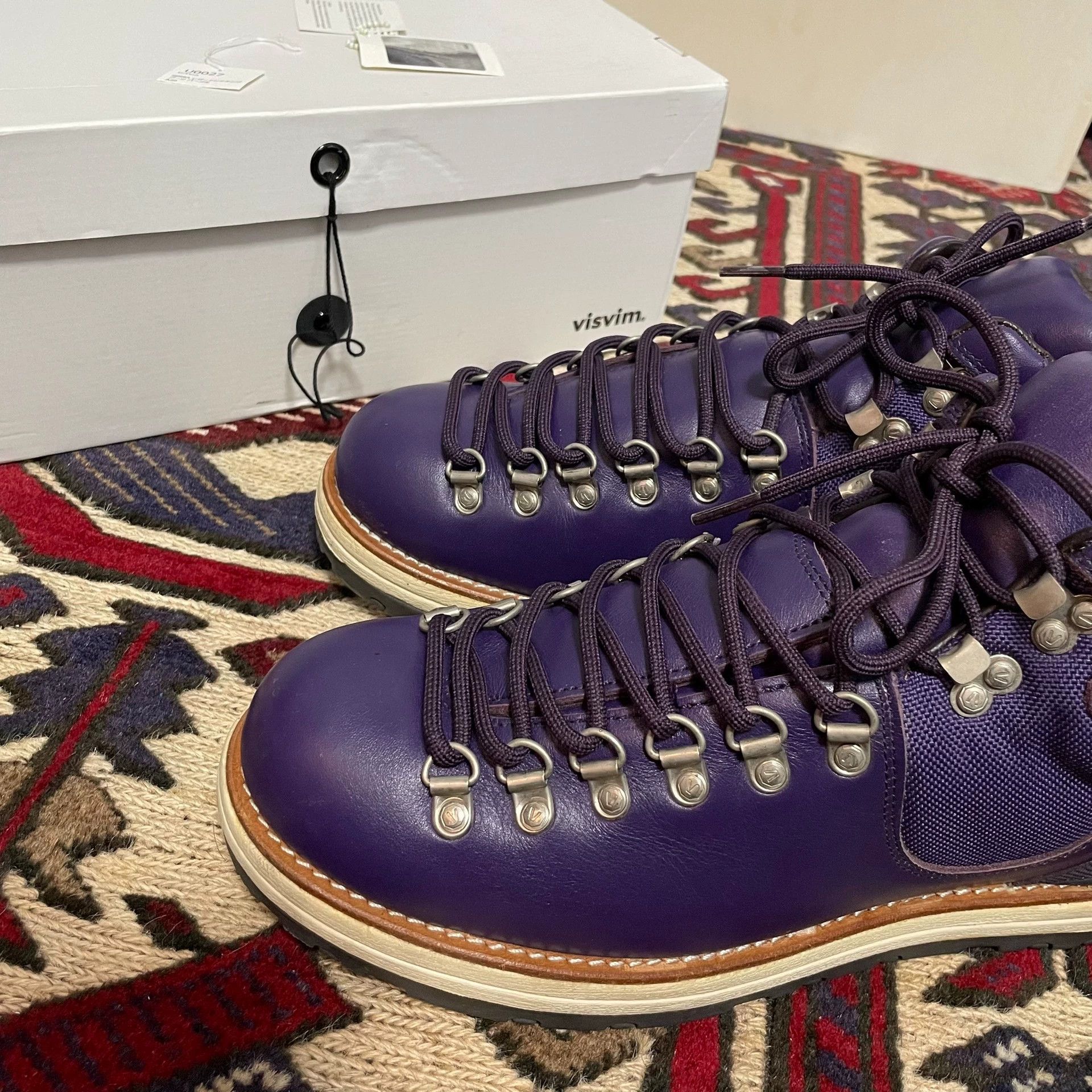 Visvim visvim 11aw serra boots purple 9.5 near mint Size US 9.5 / EU 42-43 - 6 Thumbnail