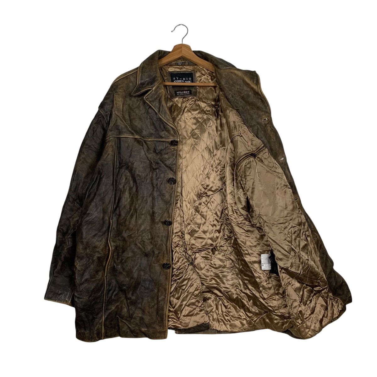 Andrew Marc Studio By Andrew Marc Leather Jacket Size US M / EU 48-50 / 2 - 9 Thumbnail