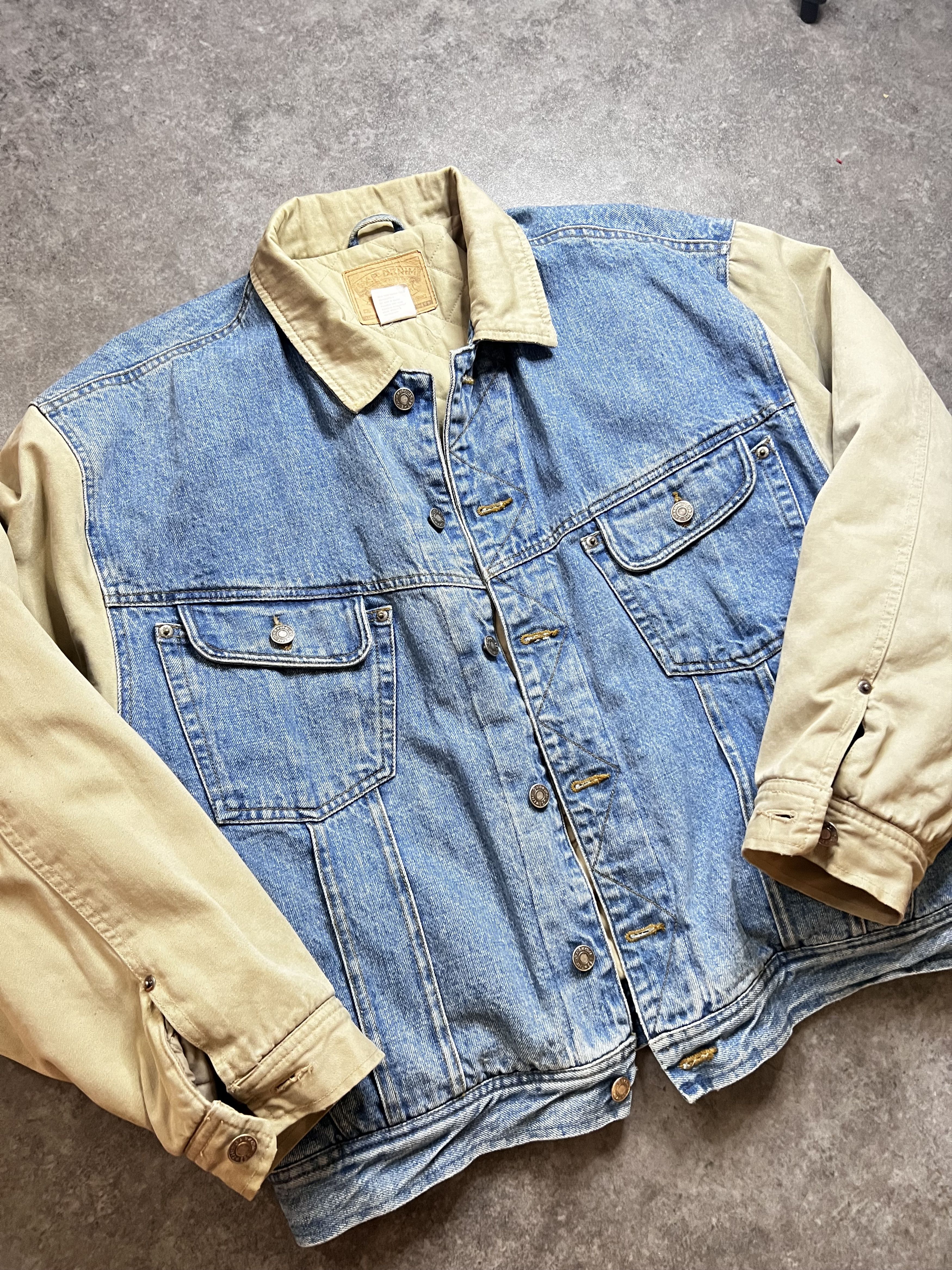 image of Jeans Jacket Gap 1969 in Blue, Men's (Size XL)