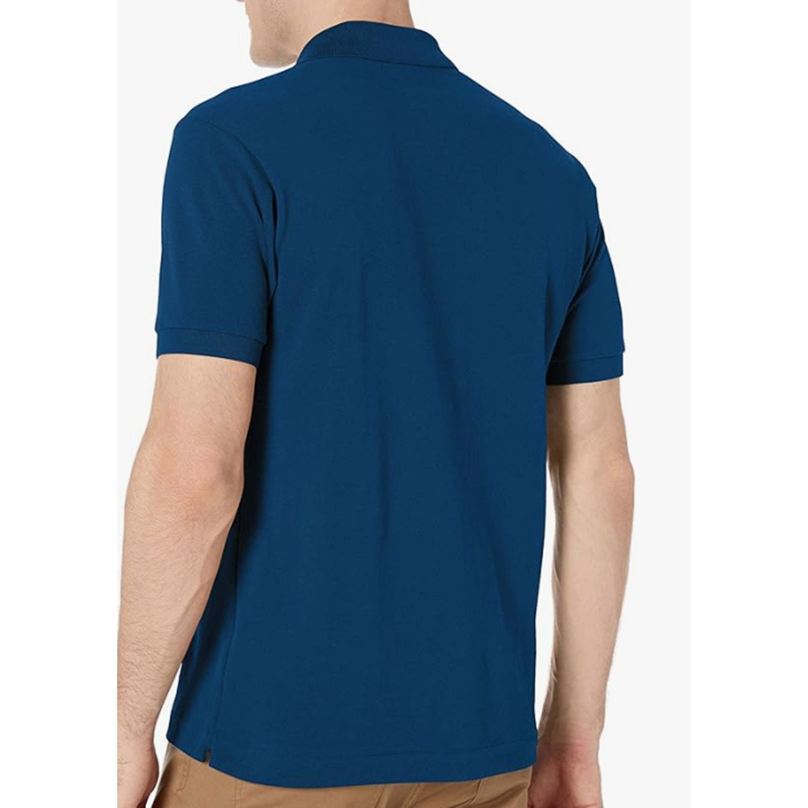 Lacoste Lacoste Men's Legacy Short Sleeve Pique Polo Shirt RF Blue L Size US L / EU 52-54 / 3 - 3 Thumbnail