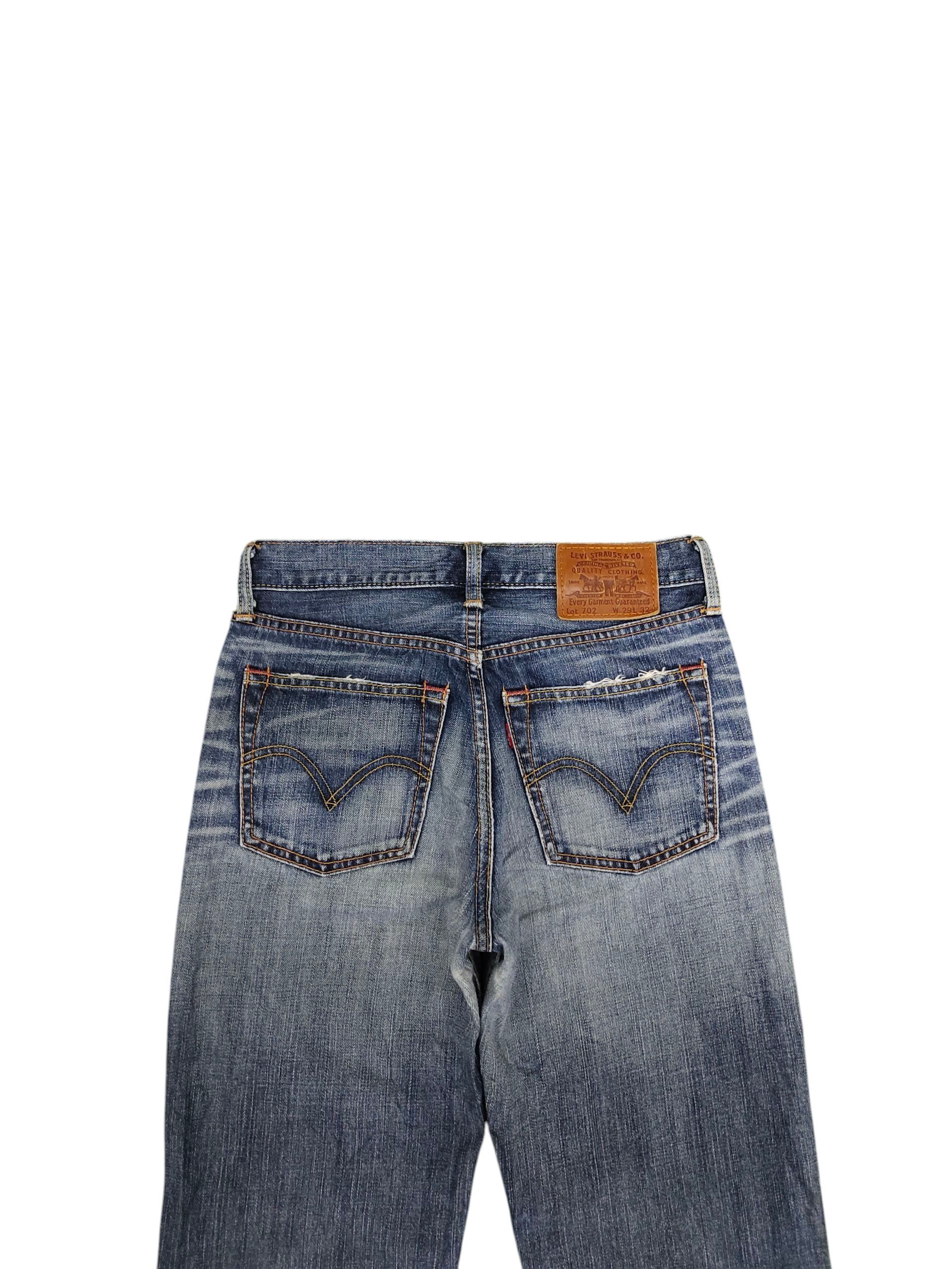 Kapital Vintage Levis 702 Clawmark Distress Faded Denim Jeans Size US 29 - 9 Thumbnail