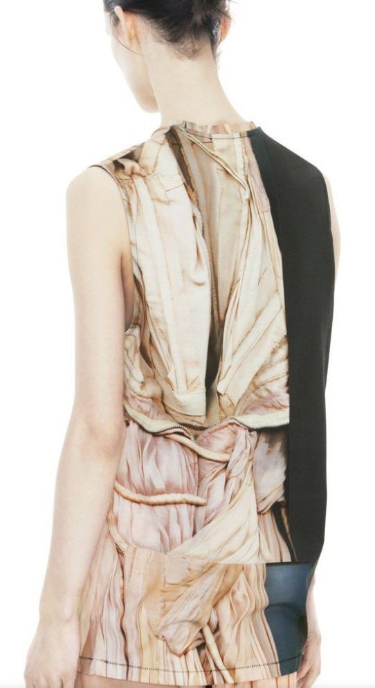 Acne Studios AW13 Acne Studios Tank Top Zone Merc PRT Size XS / US 0-2 / IT 36-38 - 10 Thumbnail