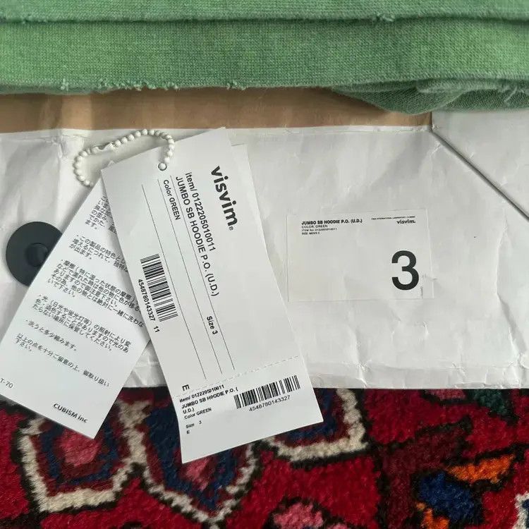 Other Visvim Sz 3 Visvim 22AW Jumbo Hoodie-2506 Size US L / EU 52-54 / 3 - 7 Thumbnail