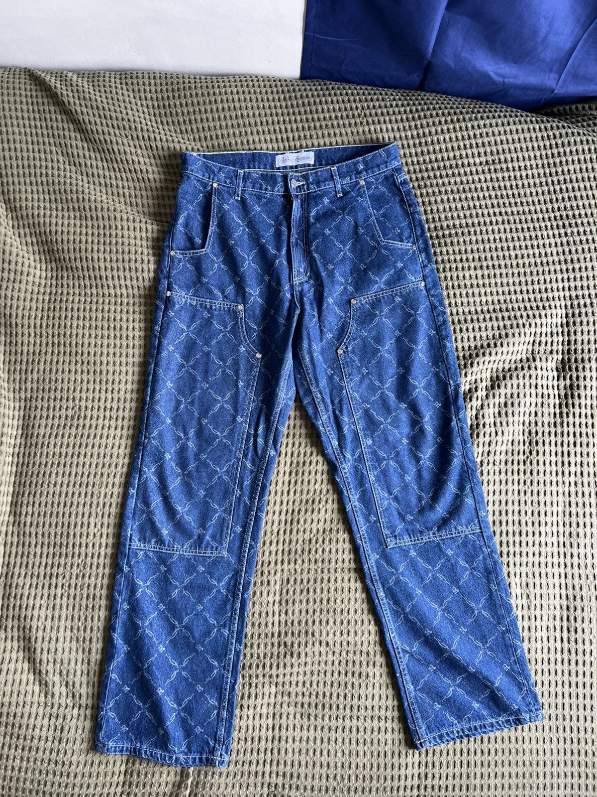 Other Rare Humans double knee jeans Size US 38 / EU 54 - 1 Thumbnail