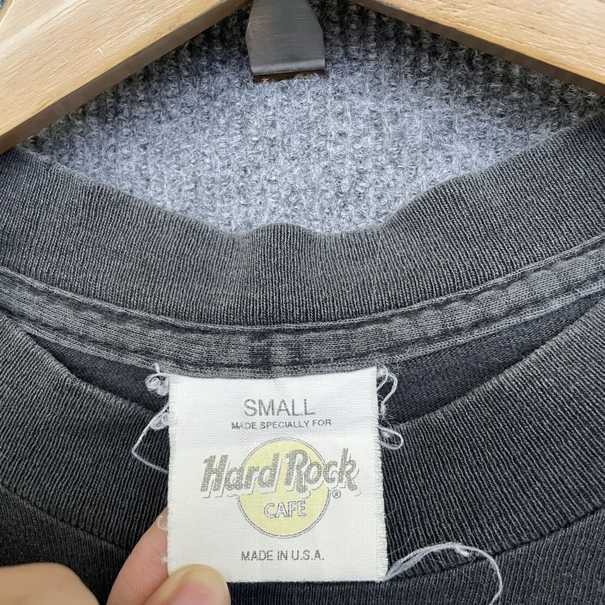 Hard Rock Cafe × Vintage 1990s HRC Orlando Faded Black Made in USA Single Stitch Tee Size US S / EU 44-46 / 1 - 3 Thumbnail