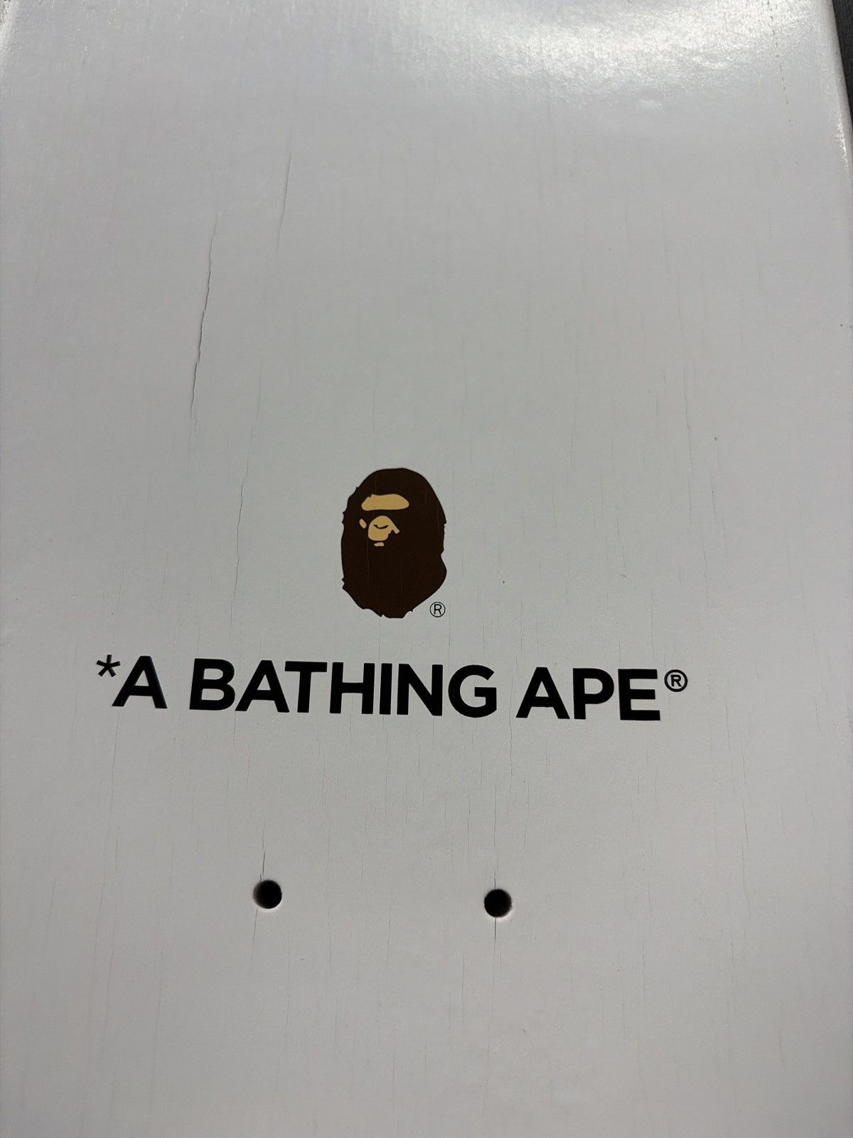 Bape Bape City Camo Skateboard Deck White Grey Size ONE SIZE - 3 Thumbnail