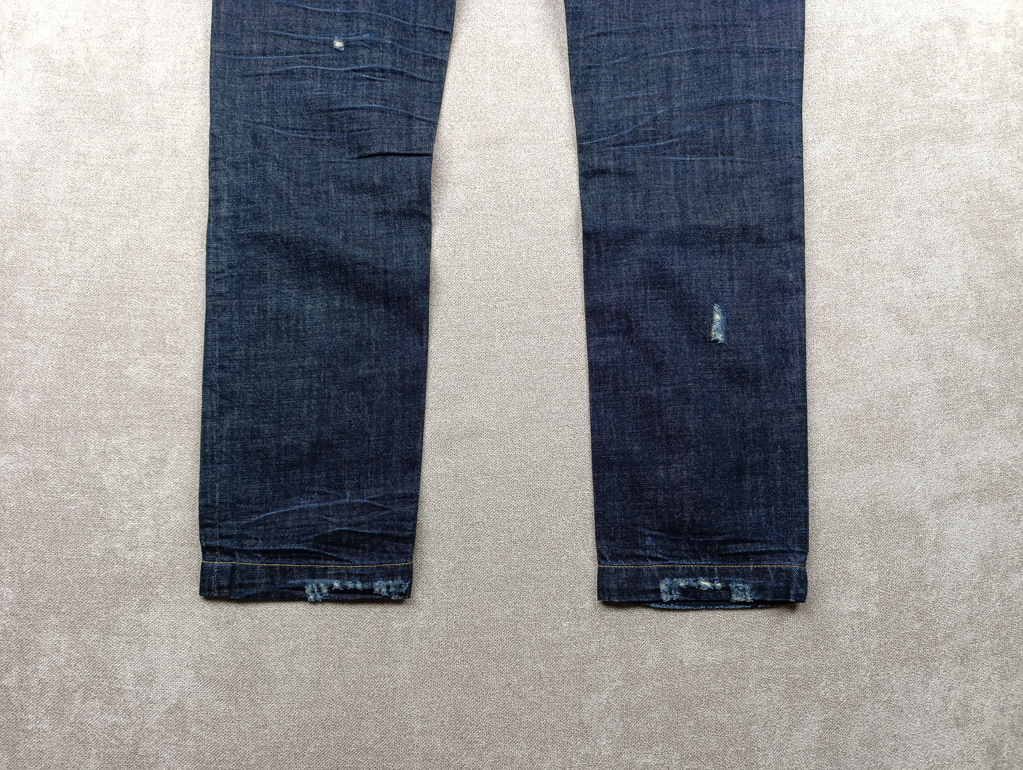Dolce & Gabbana Dolce & Gabbana Distressed Indigo Denim Pants Jeans Size US 33 - 4 Thumbnail