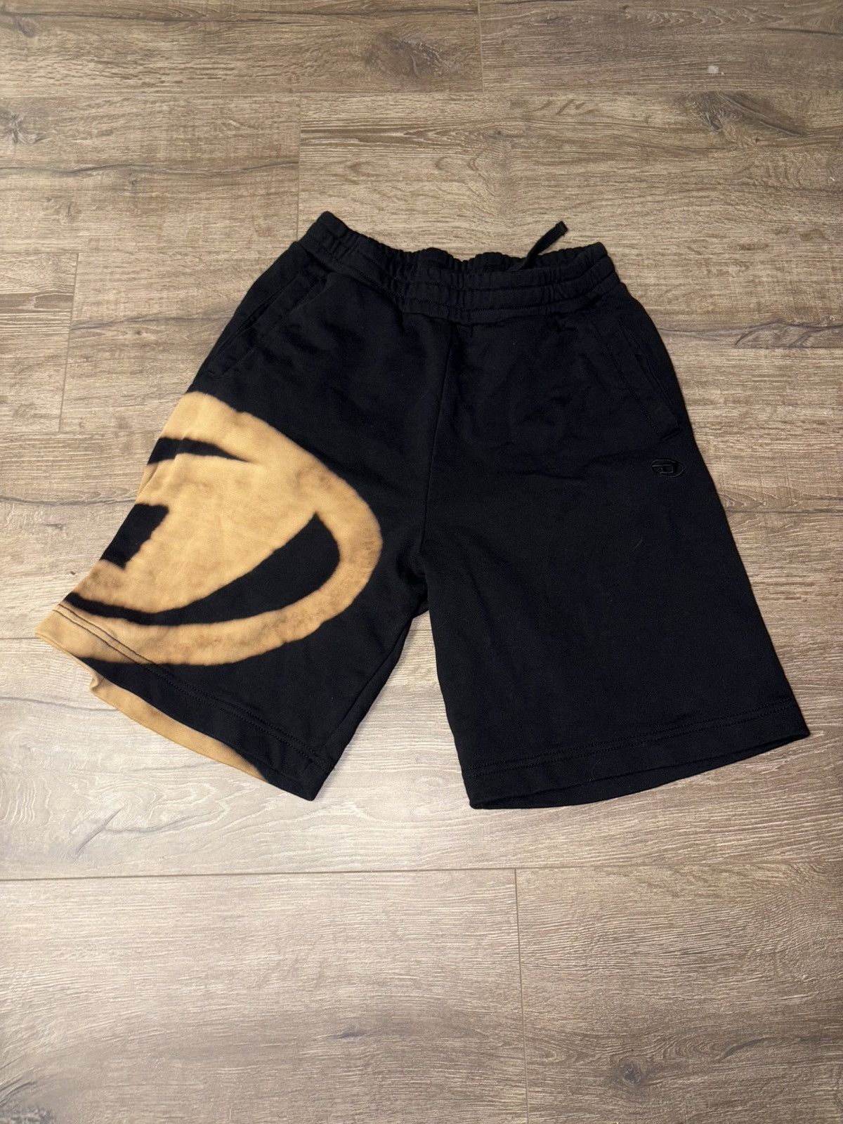 Diesel DIESEL CROW- BLEACH COTTON TRACH SHORTS Size US 28 / EU 44 - 1 Thumbnail