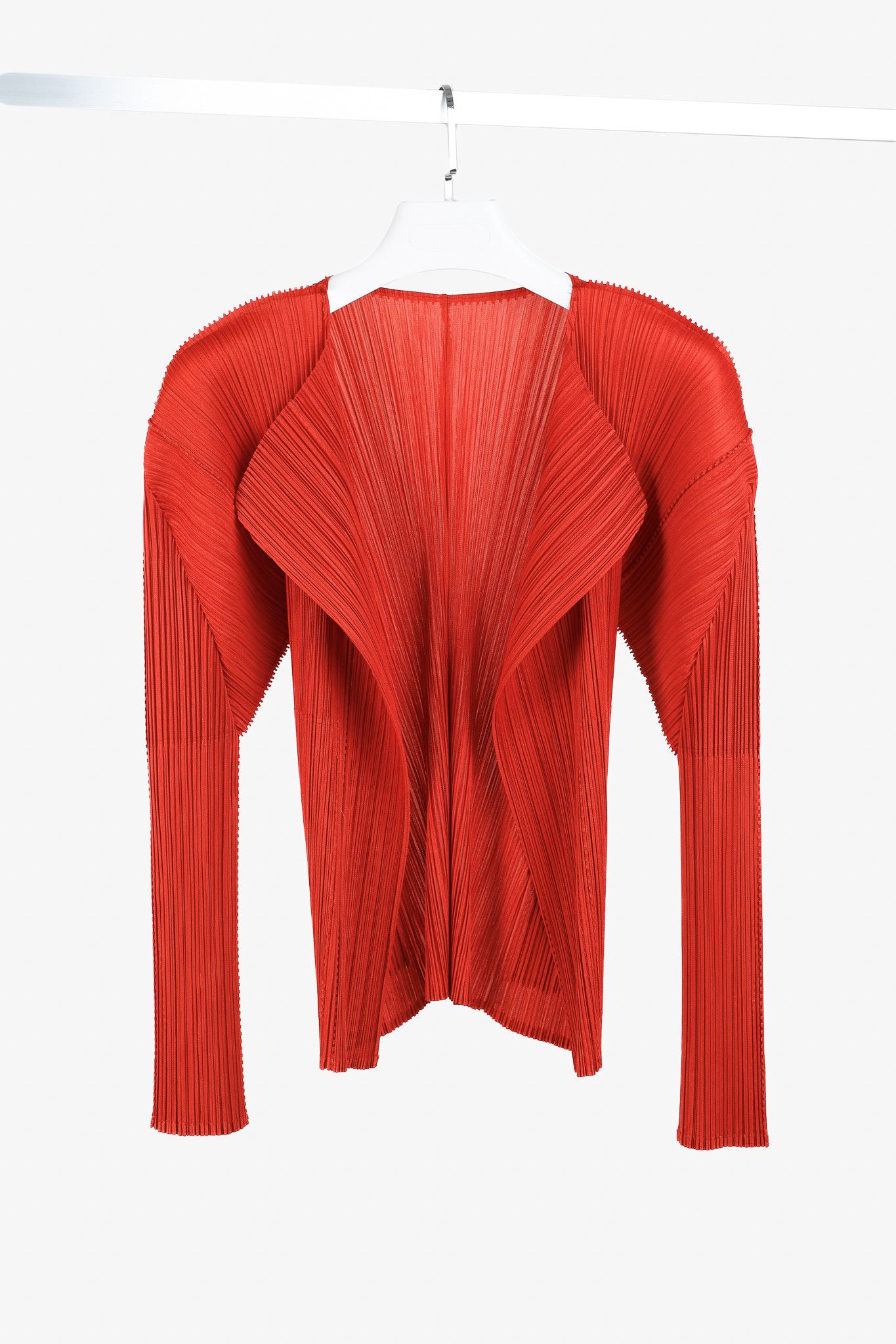 Pleats Please Issey Miyake Issey Miyake Pleats Please Pleated Open-Front Cardigan Size M / US 6-8 / IT 42-44 - 1 Thumbnail