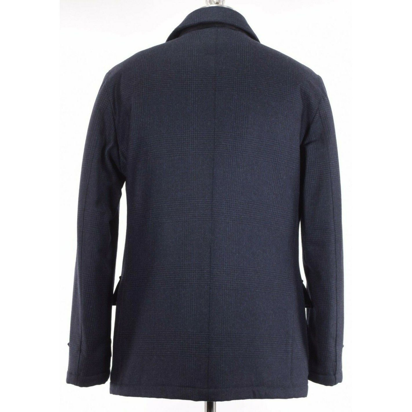 Luciano Barbera Luciano Barbera Jacket Size L US In Blue Wool Size US L / EU 52-54 / 3 - 5 Thumbnail