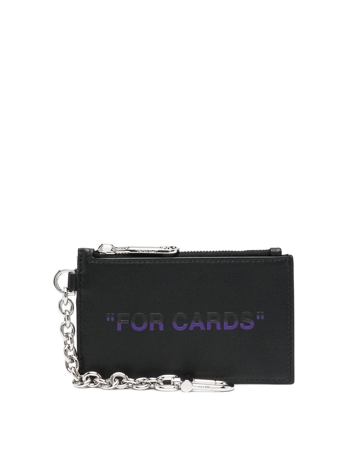 Off-White o1y0325 Size : OS / Logo Card Holder in Black Size ONE SIZE - 1 Thumbnail