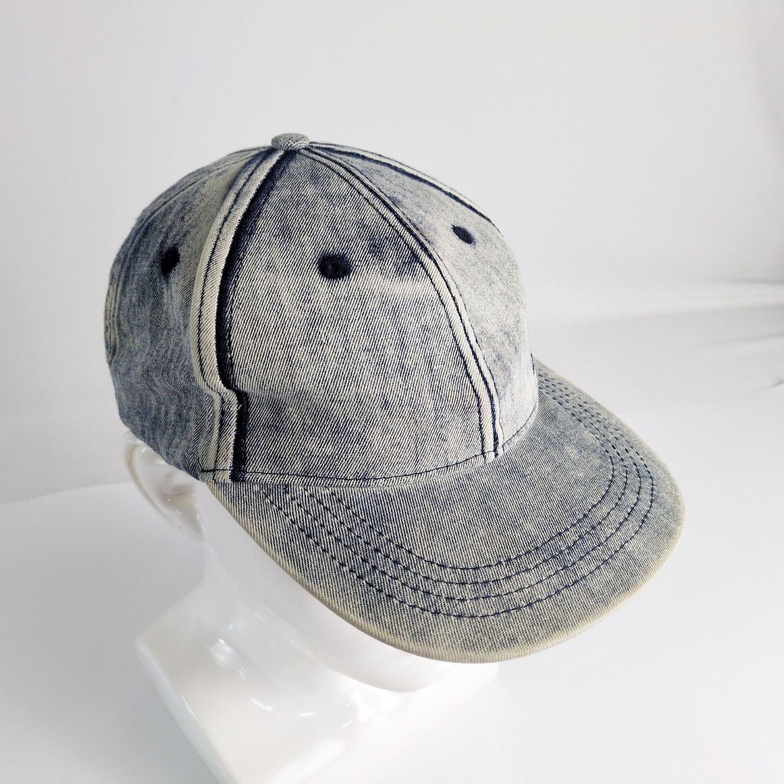 Other Brimmz Acid Wash Denim Snapback Baseball Cap Size ONE SIZE - 2 Thumbnail