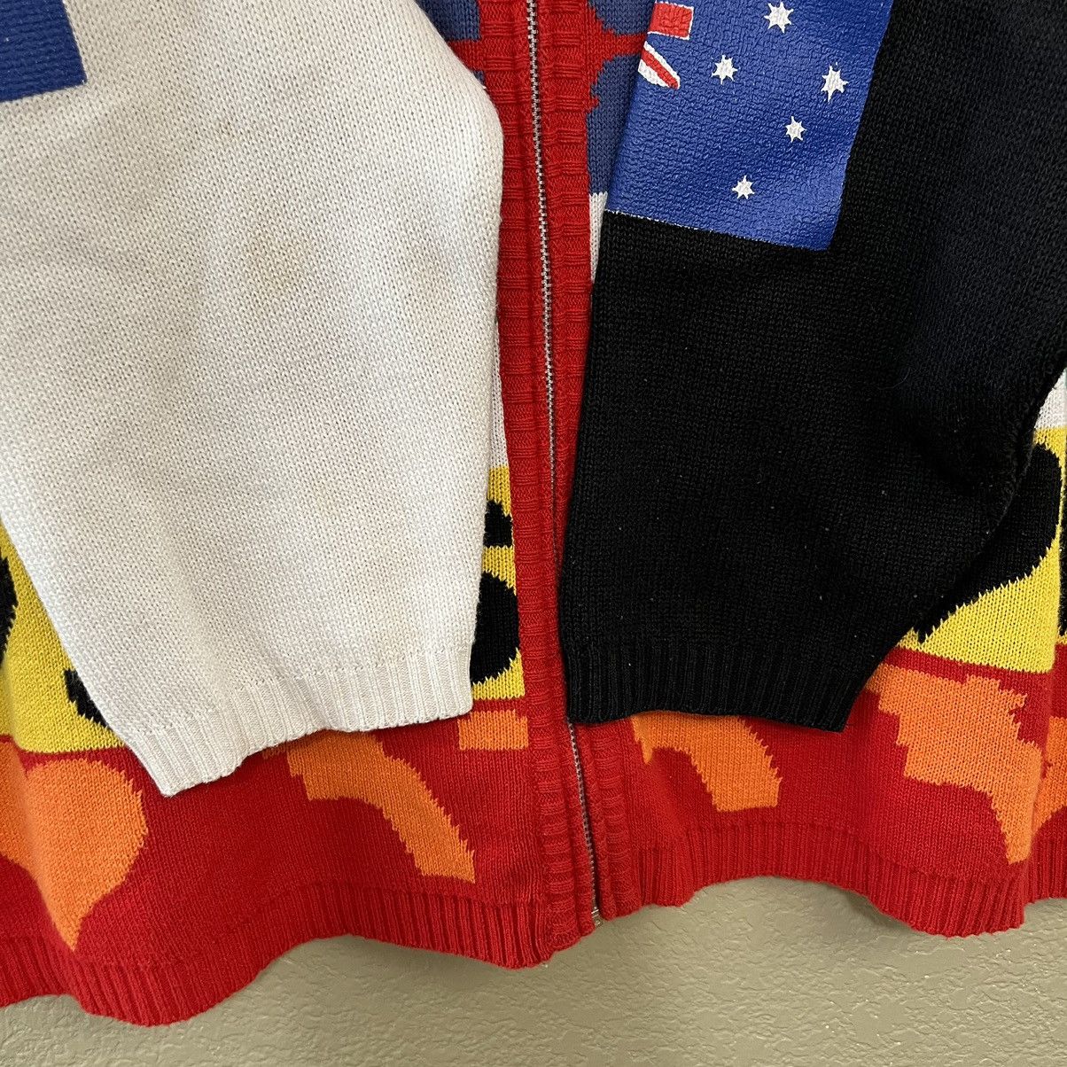 Walter Van Beirendonck W&LT Walter Van Beirendock 90's Logo Knit Zip Sweater Size US L / EU 52-54 / 3 - 8 Thumbnail