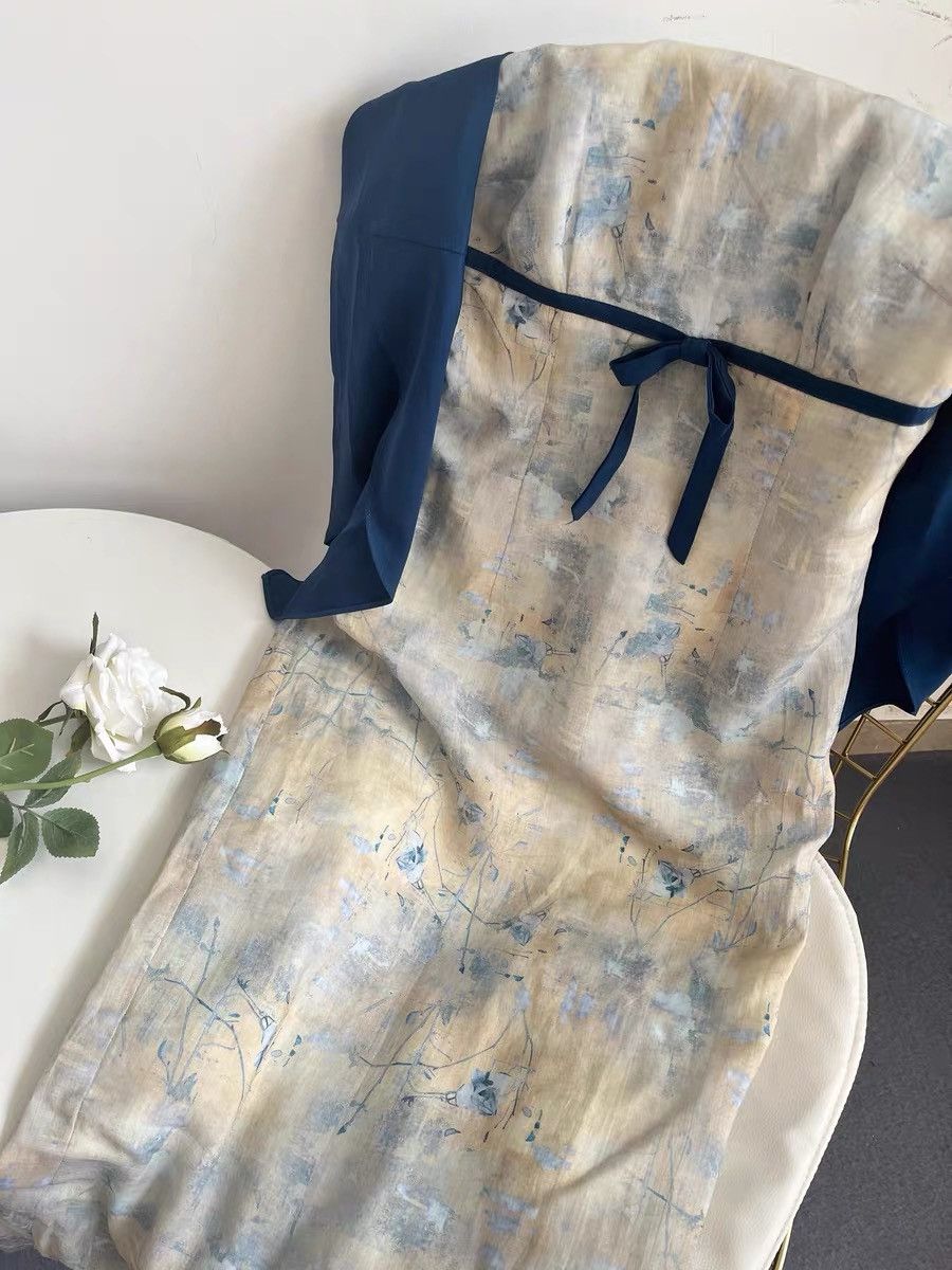 Other Vintage-Inspired Artistic Dress with Dramatic Sleeves Size XL / US 12-14 / IT 48-50 - 1 Thumbnail