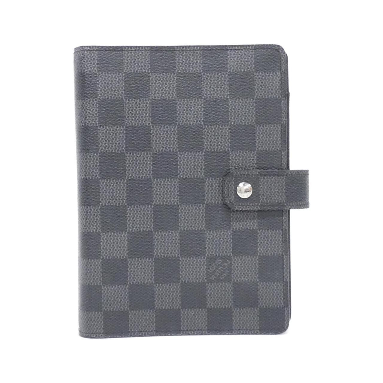 Louis Vuitton Louis Vuitton Agenda MM Damier Graphite Organizer Textile Other R20242 DUTY FREE for USA