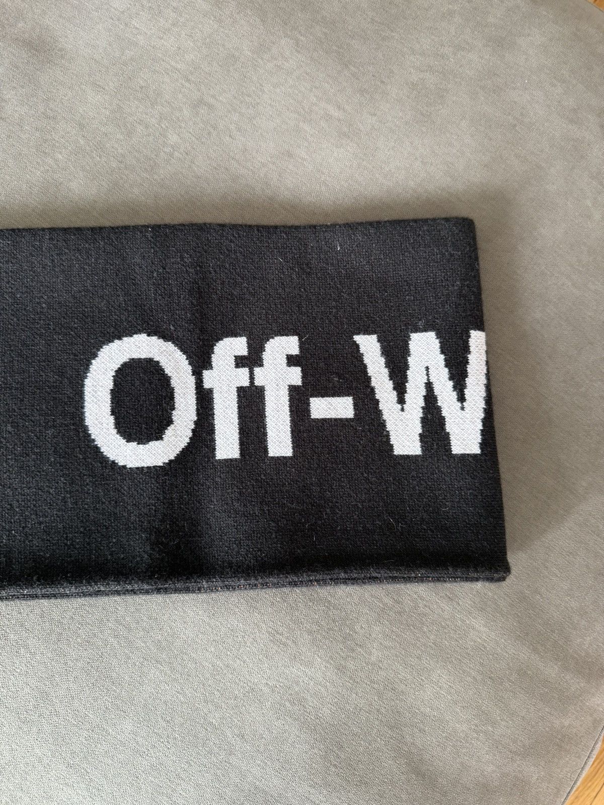 Off-White OFF-WHITE Diagonal Big Logo Scarf Size ONE SIZE - 9 Thumbnail
