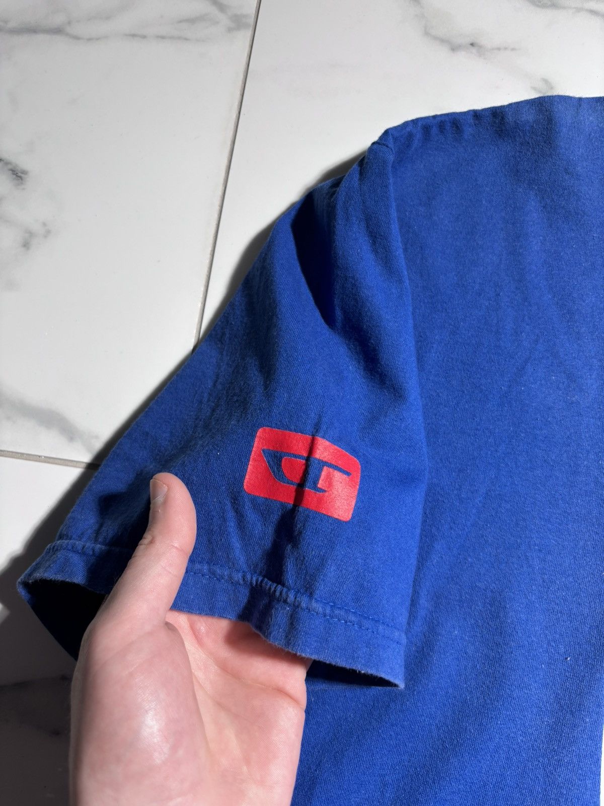 Diesel Y2K Diesel Vintage Tshirt Baggy Boxy Fit Big Logo Y2K Size US XL / EU 56 / 4 - 7 Thumbnail