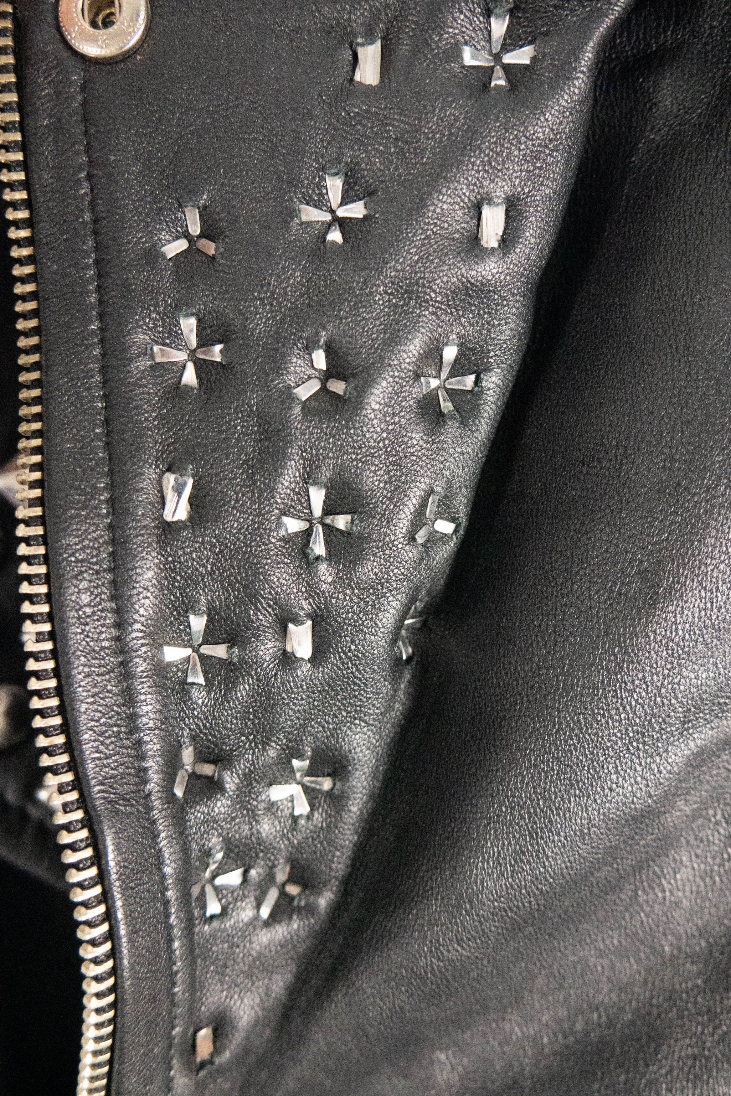 Genuine Leather × Japanese Brand Studded leather biker jacket vintage punk rock and roll Size US M / EU 48-50 / 2 - 8 Thumbnail