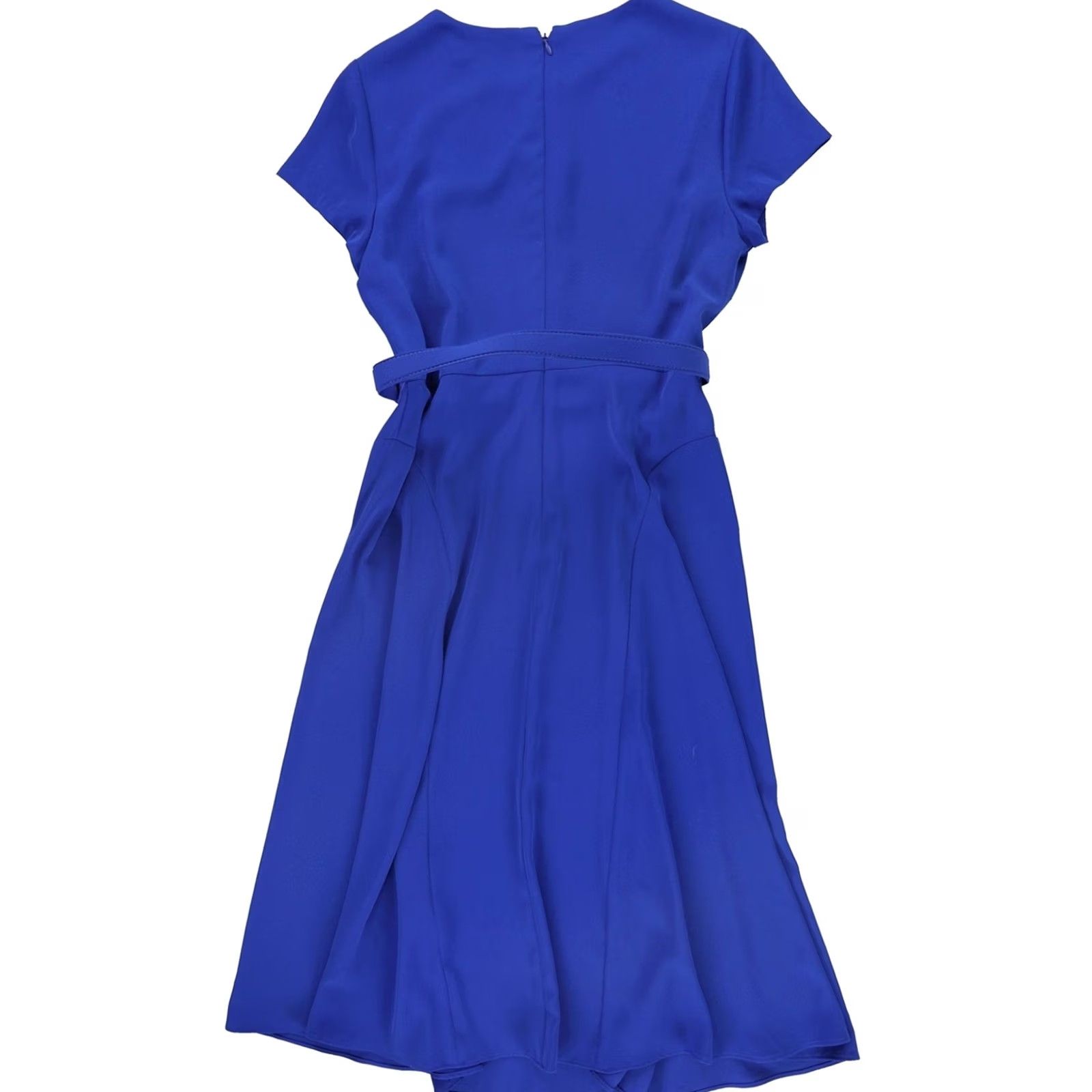 Ralph Lauren Ralph Lauren Womens Belted Georgette Midi Dress navy 8 Dress Size M / US 6-8 / IT 42-44 - 3 Thumbnail