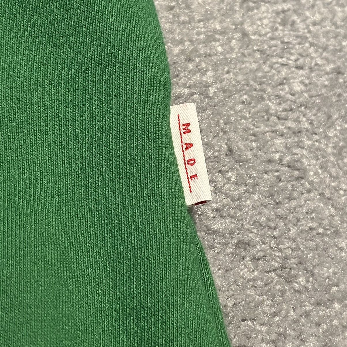 Japanese Brand Vintage Human Made Green Pullover Blank Hoodie Sweatshirt Size US L / EU 52-54 / 3 - 4 Thumbnail
