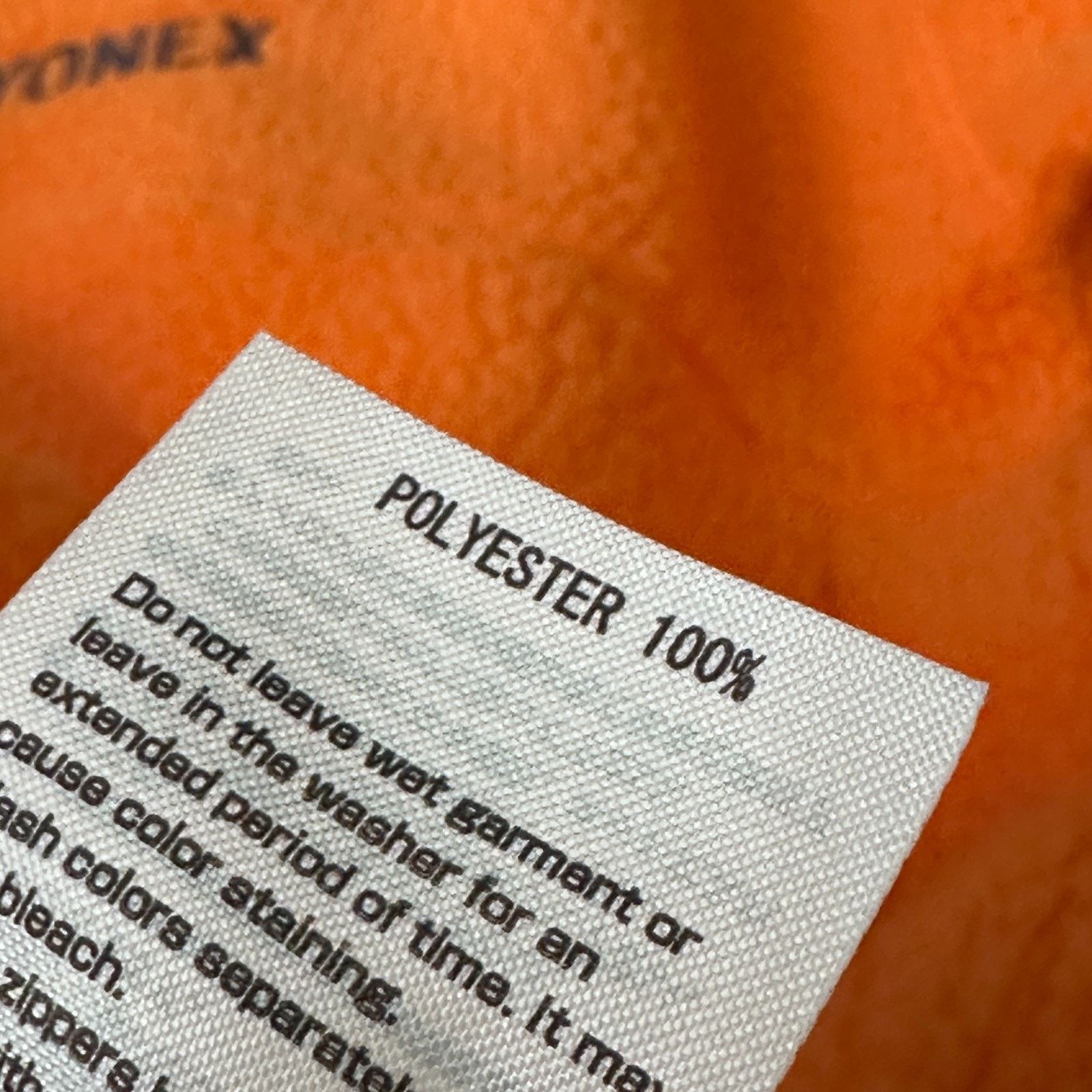 Other Yonex Fleece Jacket Men XS Orange Long Sleeve Winter Outdoor Size US XS / EU 42 / 0 - 6 Thumbnail