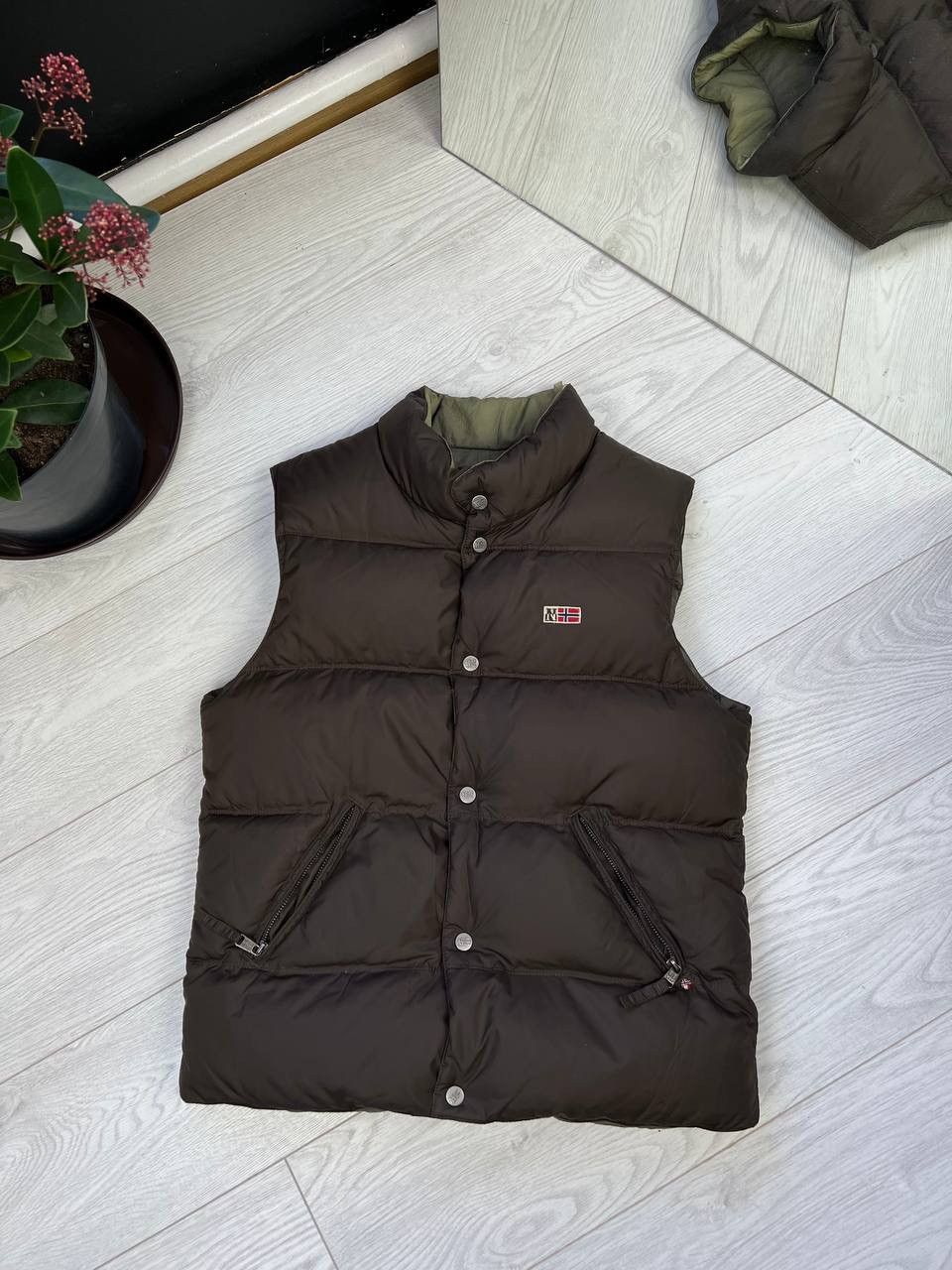Napapijri Napapijri Double-sided Puffer Vest Size US L / EU 52-54 / 3 - 1 Thumbnail