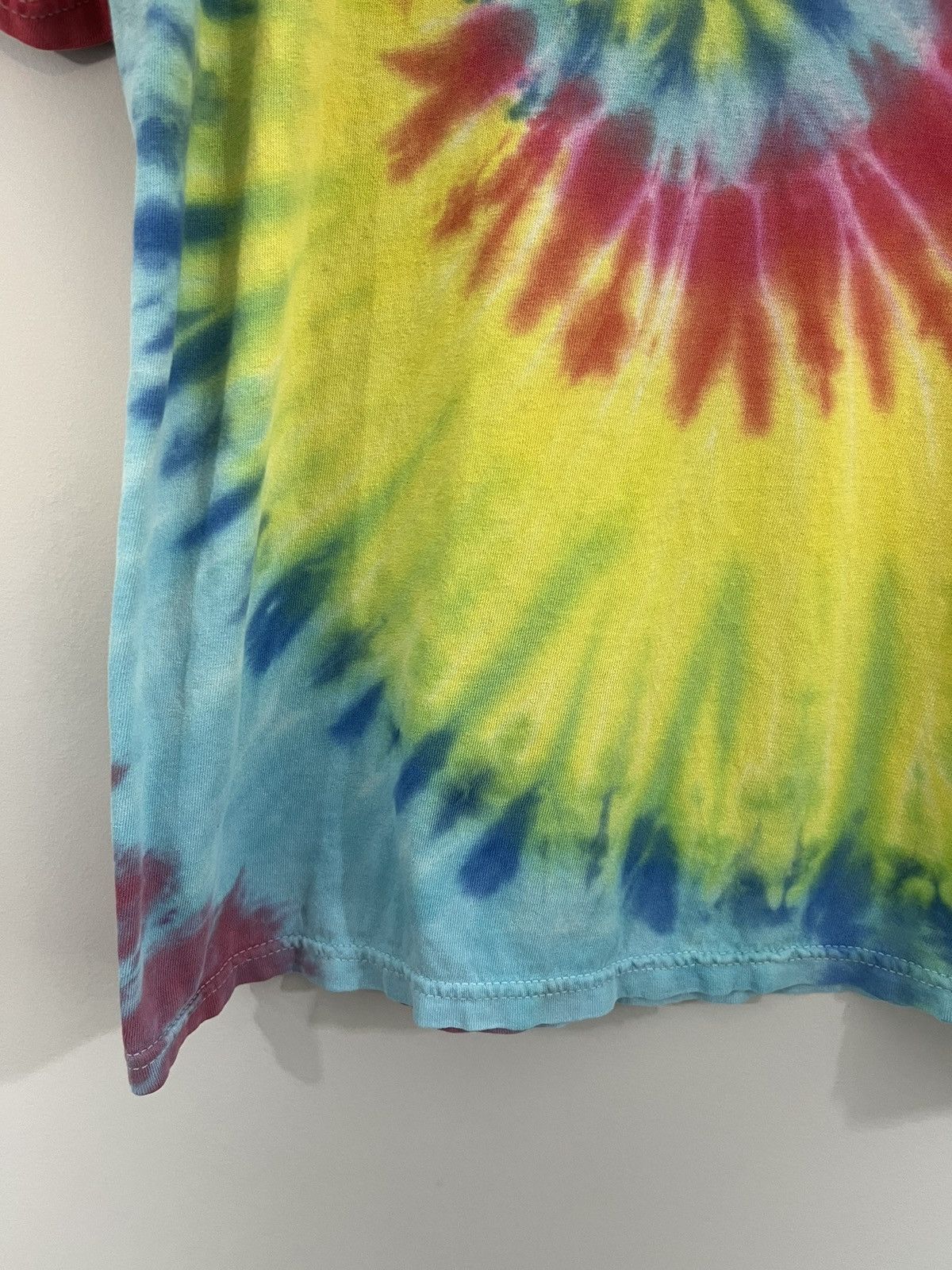 Vintage Thrashed Sun Faded Tie Dye Blank Tee Size US L / EU 52-54 / 3 - 6 Thumbnail
