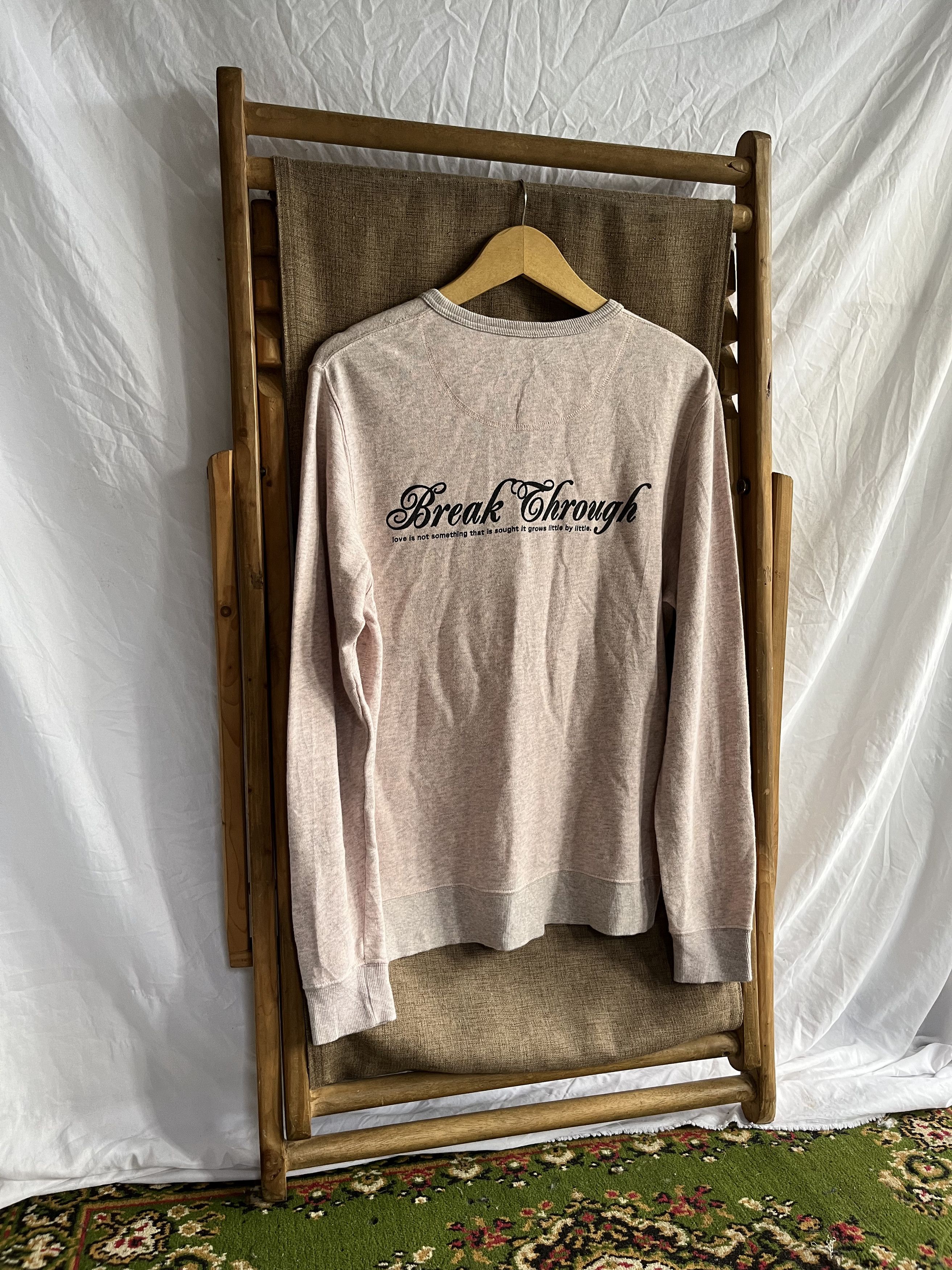 Hysteric Glamour Rush Hour Japanese Poem Lightweight Sweatshirt Size US M / EU 48-50 / 2 - 5 Thumbnail