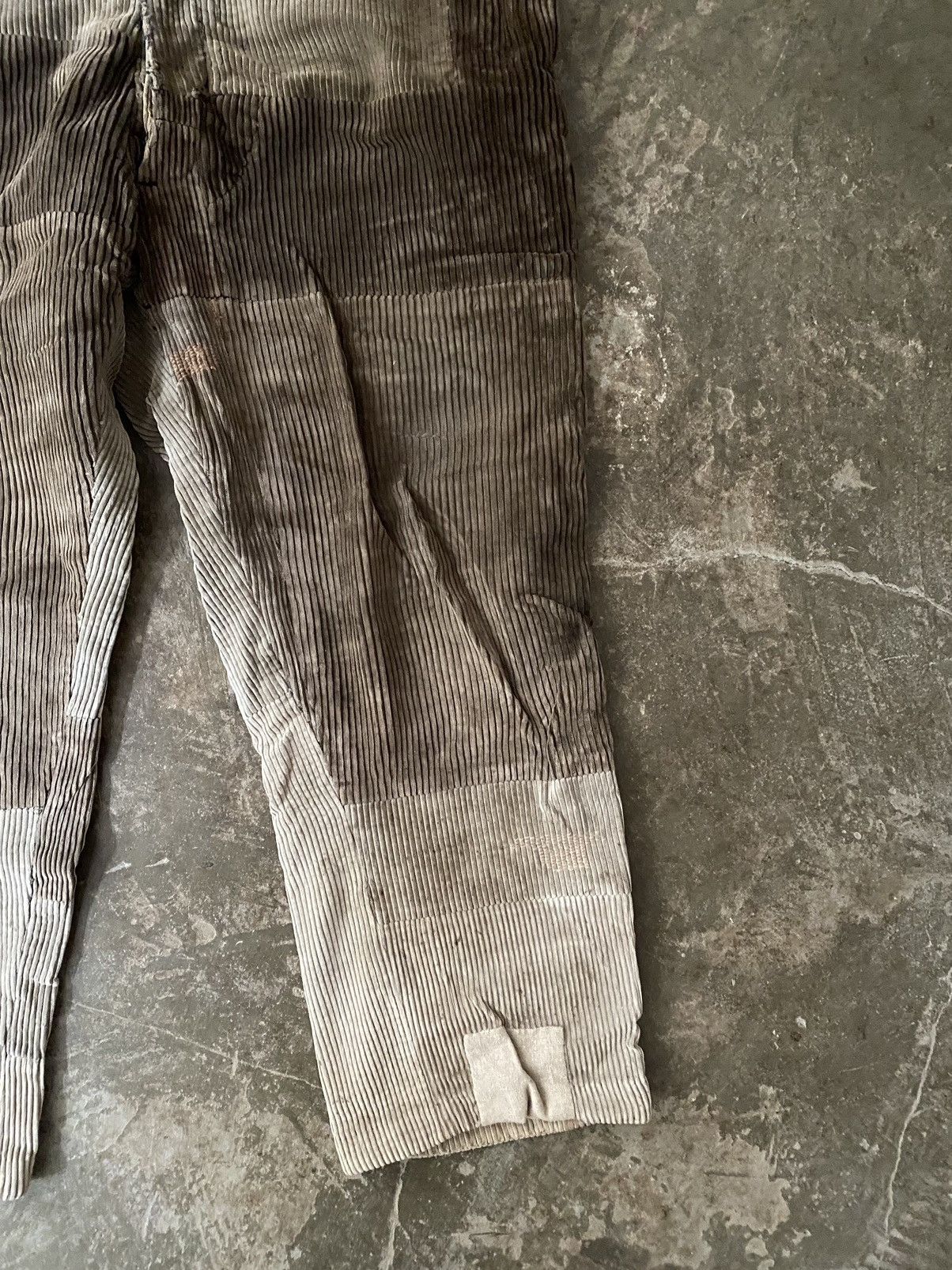 Le Mont Saint Michel Vintage 50s Le Mont St Michel French Corduroy Pants Kapital Size US 34 / EU 50 - 6 Thumbnail
