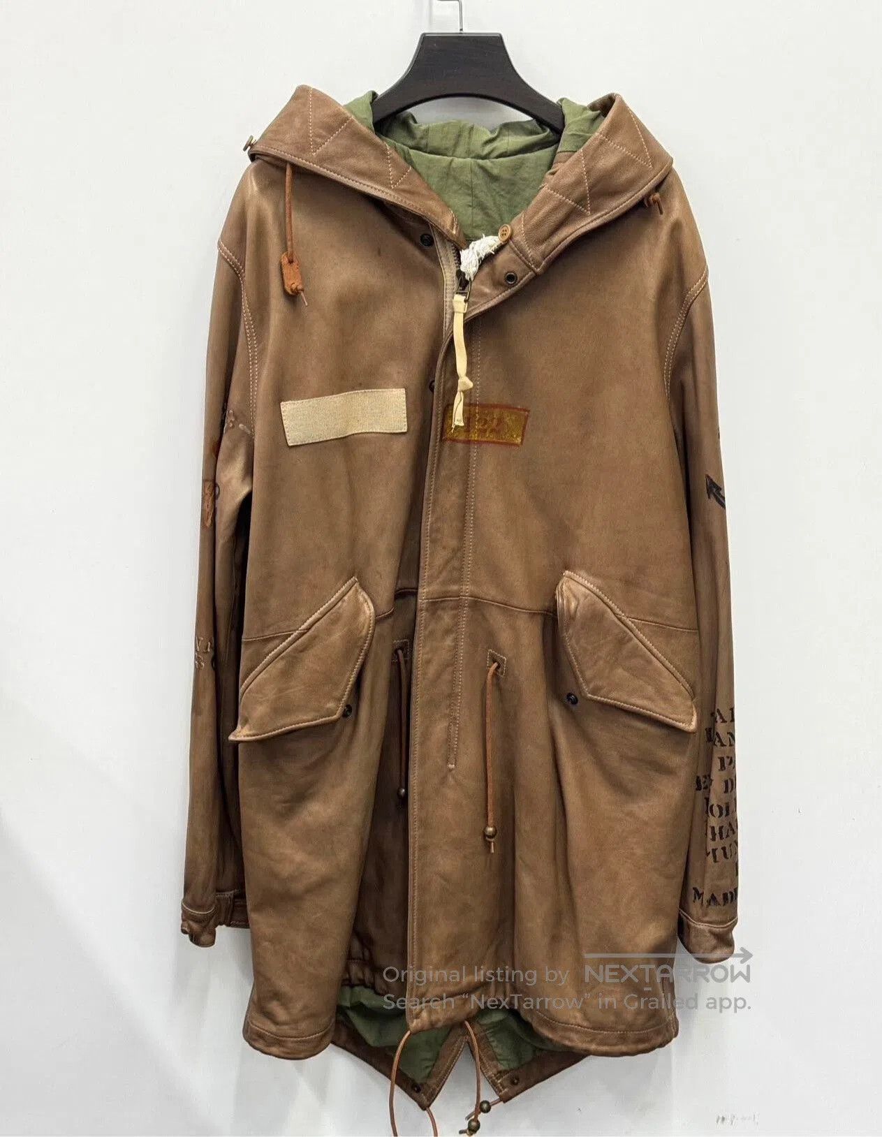 MR & MRS ITALY Mr&Mrs Men's Hooded Windbreaker Jacket. Size US M / EU 48-50 / 2 - 1 Thumbnail