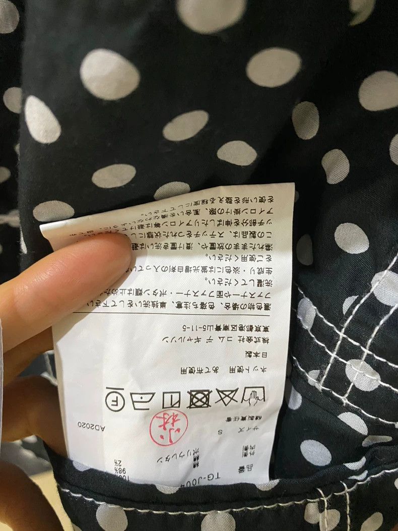 Comme des Garcons Comme Des Garcons Polka-dot button-down shirt Size S / US 4 / IT 40 - 7 Thumbnail