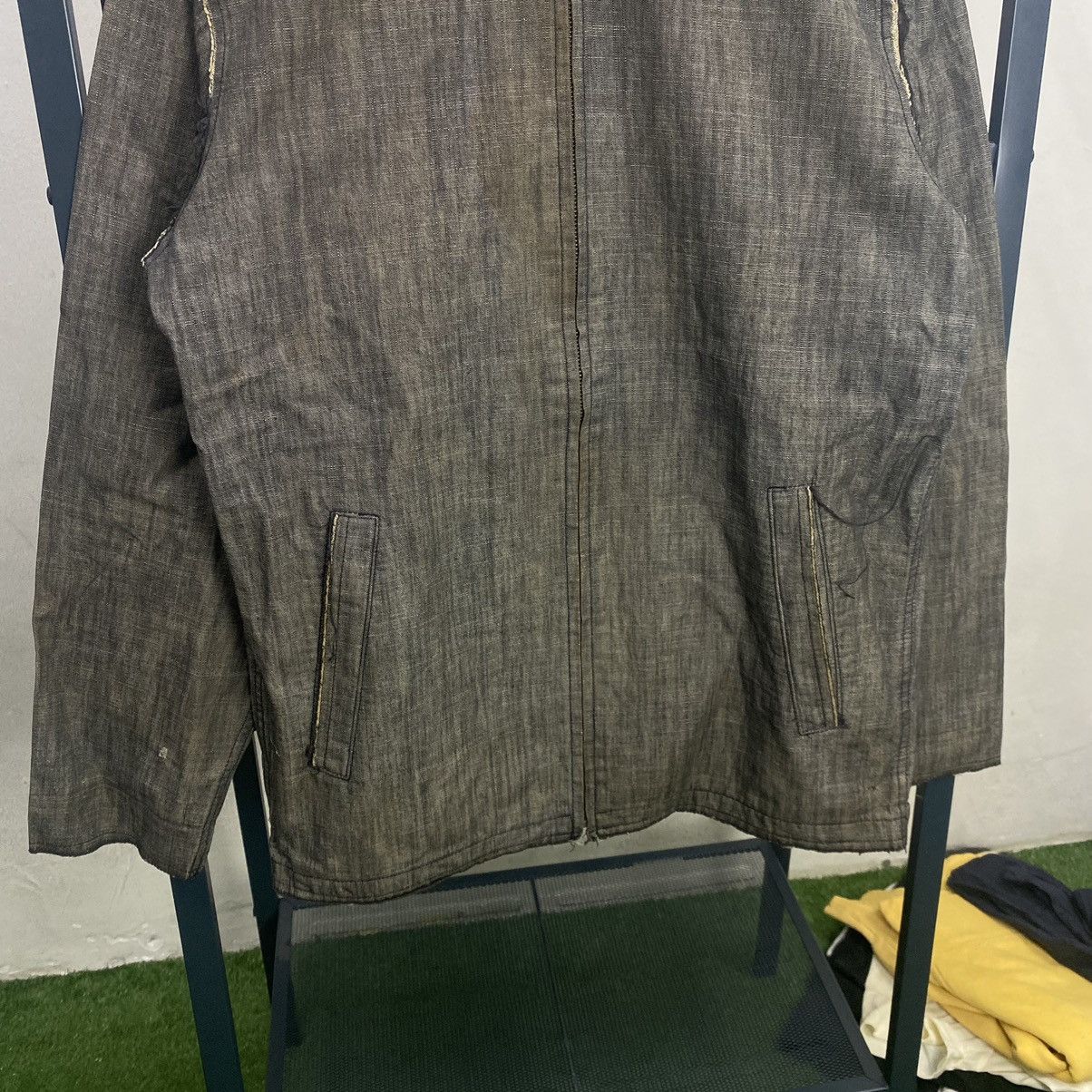Beams Plus × Japanese Brand Beams Reconstruct Denim Black Jacket Size US M / EU 48-50 / 2 - 5 Thumbnail