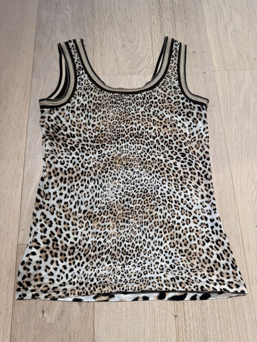 Roberto Cavalli Sexy leopard tank top Size M / US 6-8 / IT 42-44 - 3 Thumbnail