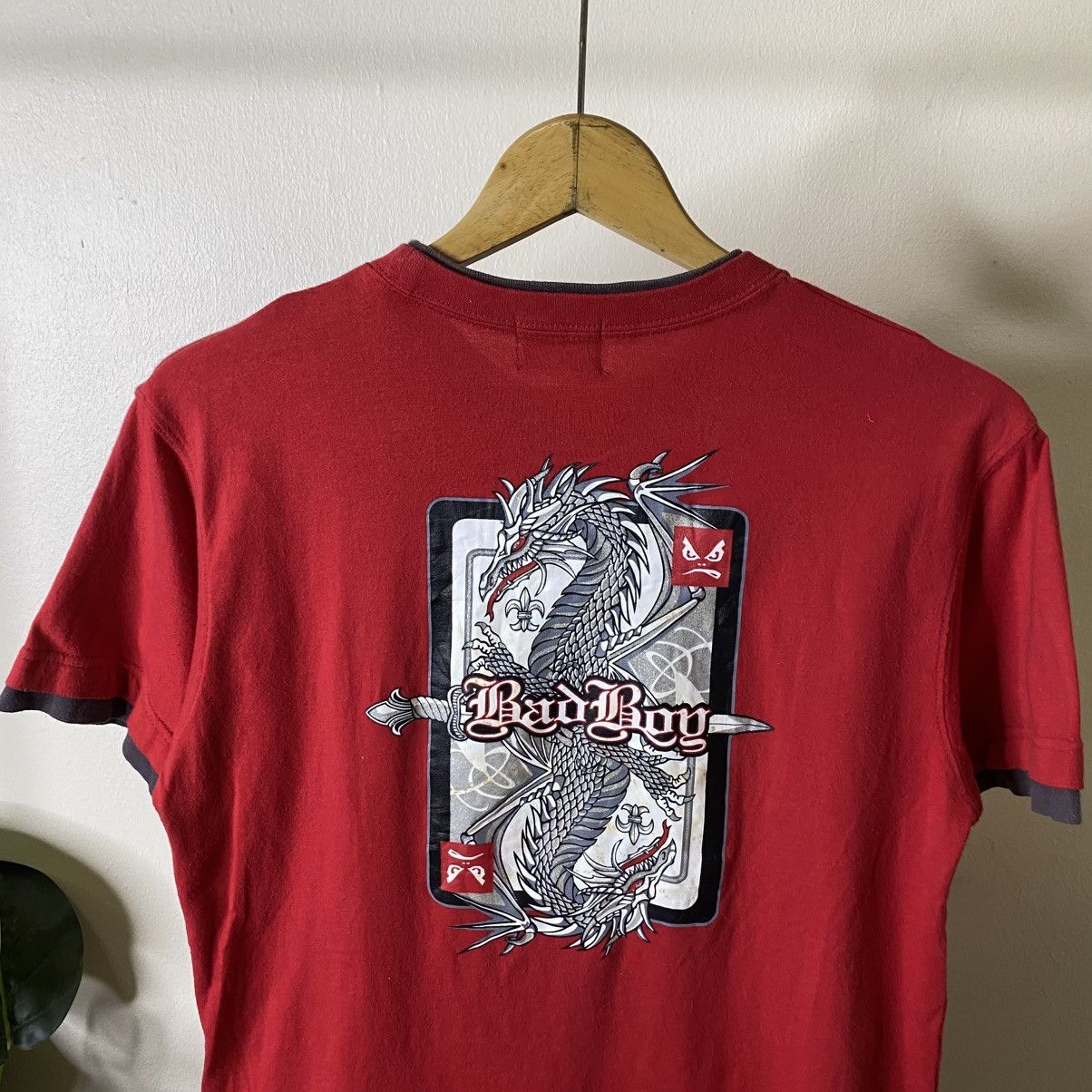 Vintage Y2K Badboy Dragon Graphic Stussy Style Jnco Southpole Tshirt Size US S / EU 44-46 / 1 - 2 Thumbnail