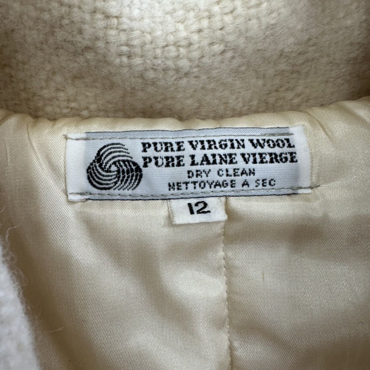 Vintage Vintage Epsilon Made in Canada Pure Virgin Wool Winter Coat Size XL / US 12-14 / IT 48-50 - 4 Thumbnail