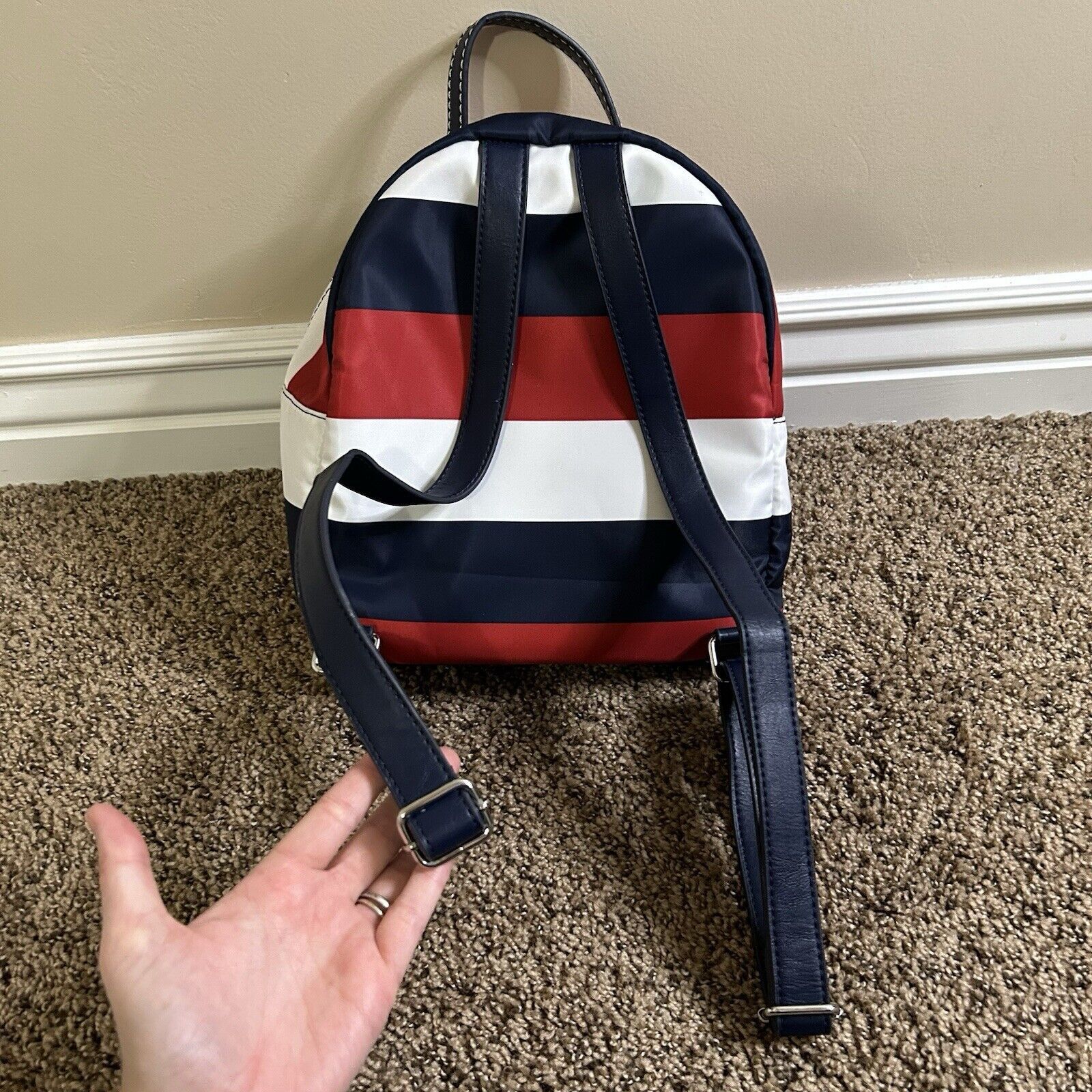 Tommy Hilfiger Tommy Hilfiger Women Julia Backpack Rugby Nylon Size ONE SIZE - 8 Thumbnail