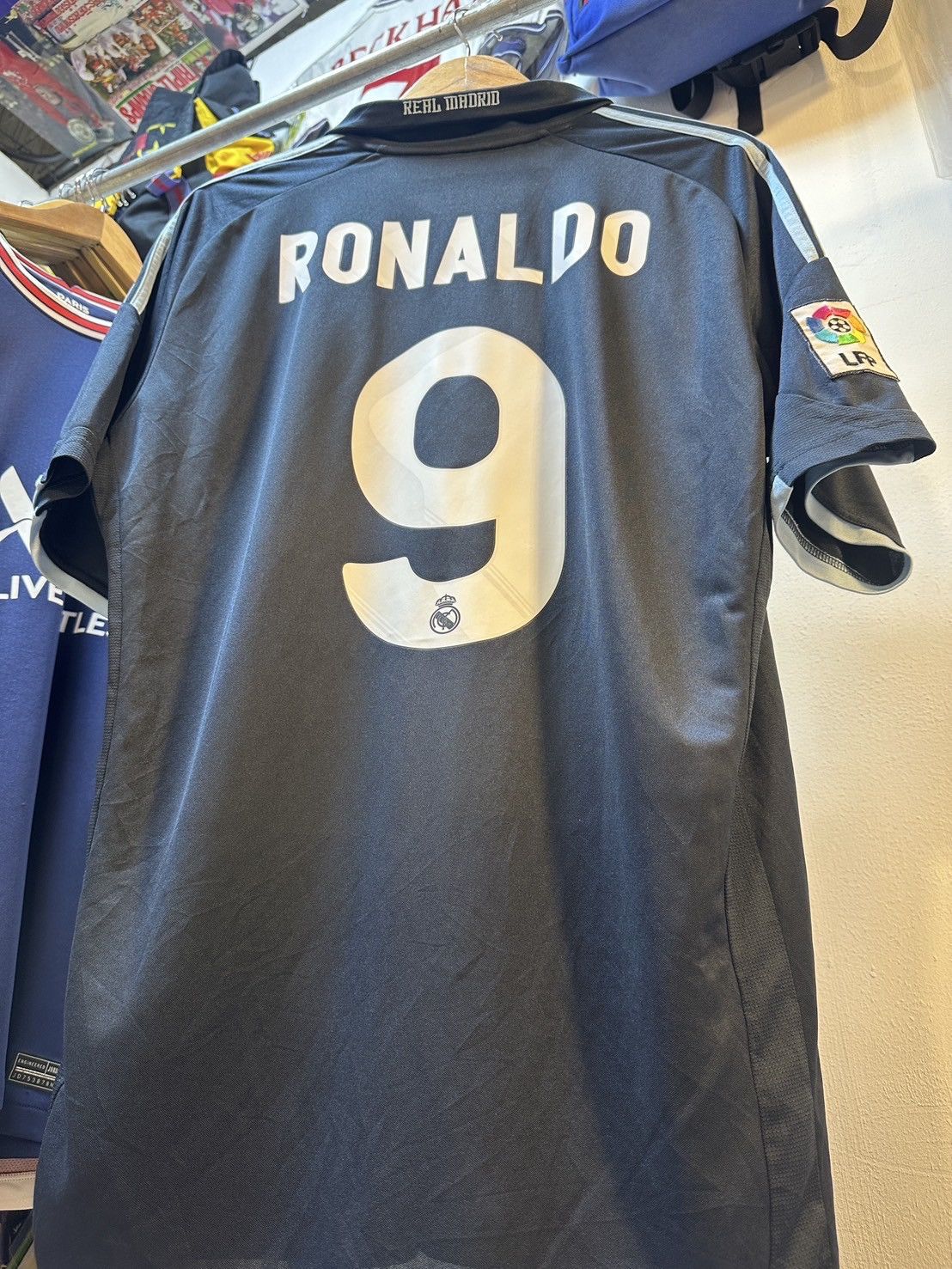 Adidas 2009-2010 Real Madrid Away Kit CR7 Size US XL / EU 56 / 4 - 4 Thumbnail