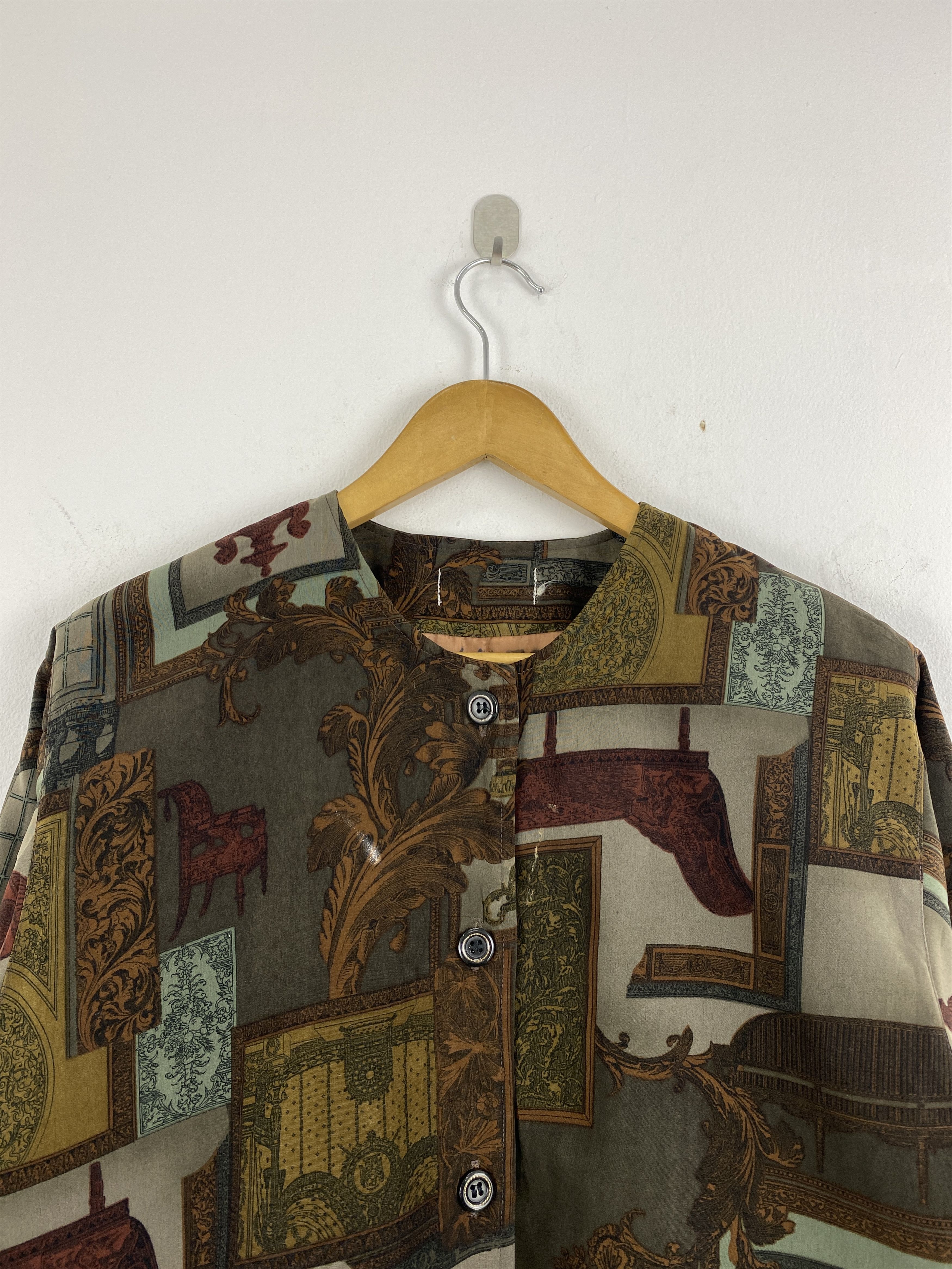 Japanese Brand Vintage 90s Japanese Brand Button Ups Jacket JA0138 Size US XL / EU 56 / 4 - 2 Thumbnail