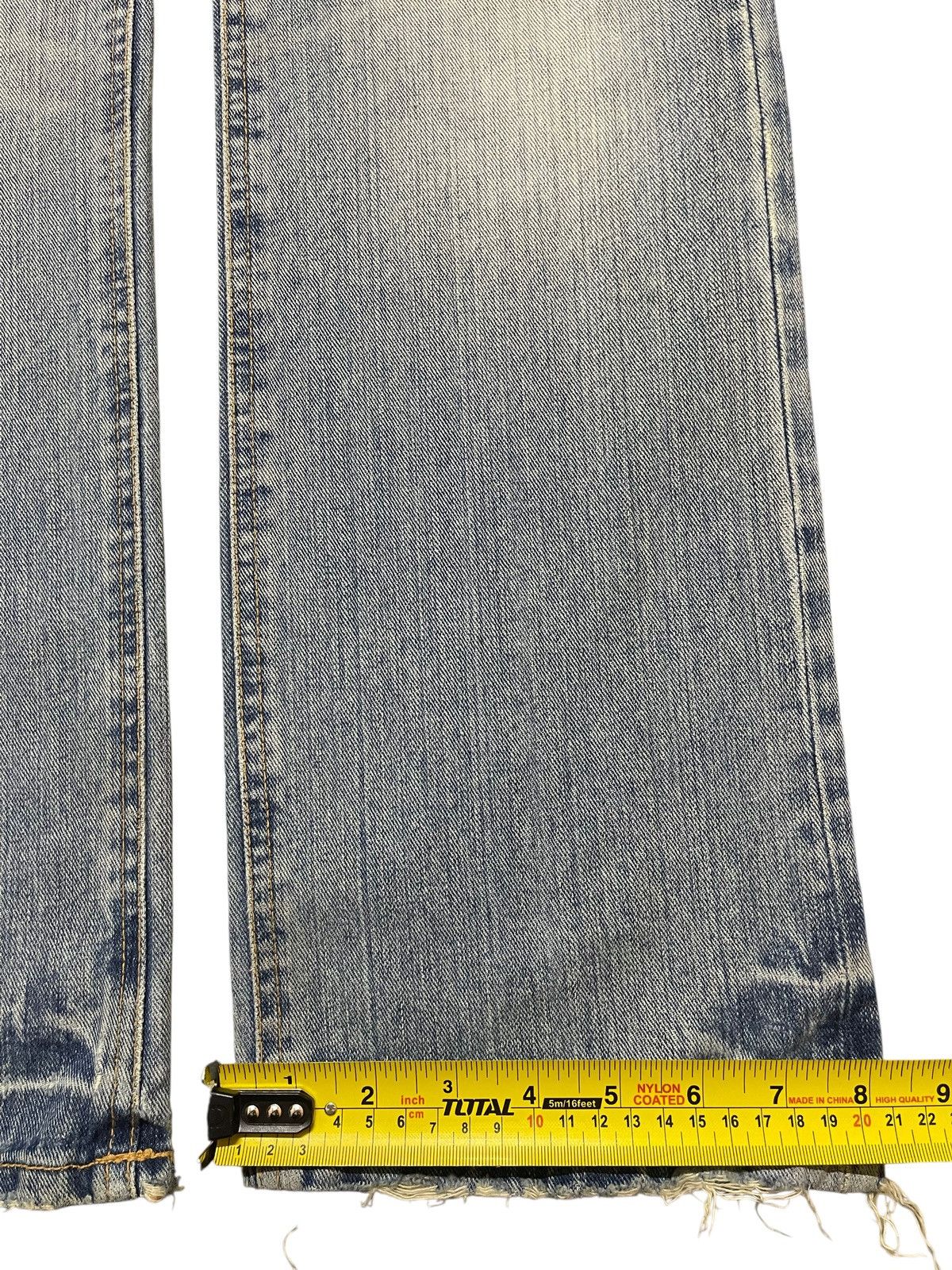 KMRii Vintage Japanese Brand Studded Faded Mud Wash Distress Loose Size US 32 / EU 48 - 17 Thumbnail