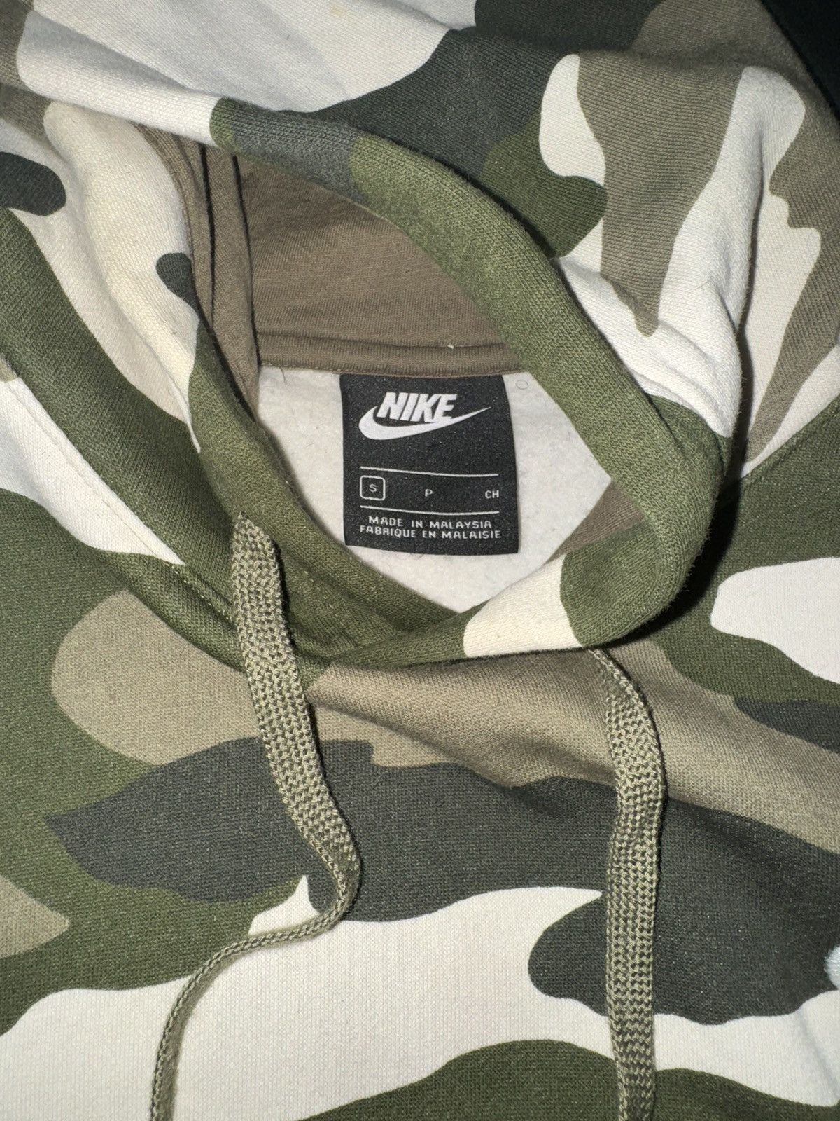 Nike Nike NSW Camo Club Pullover Hoodie Size US S / EU 44-46 / 1 - 4 Thumbnail
