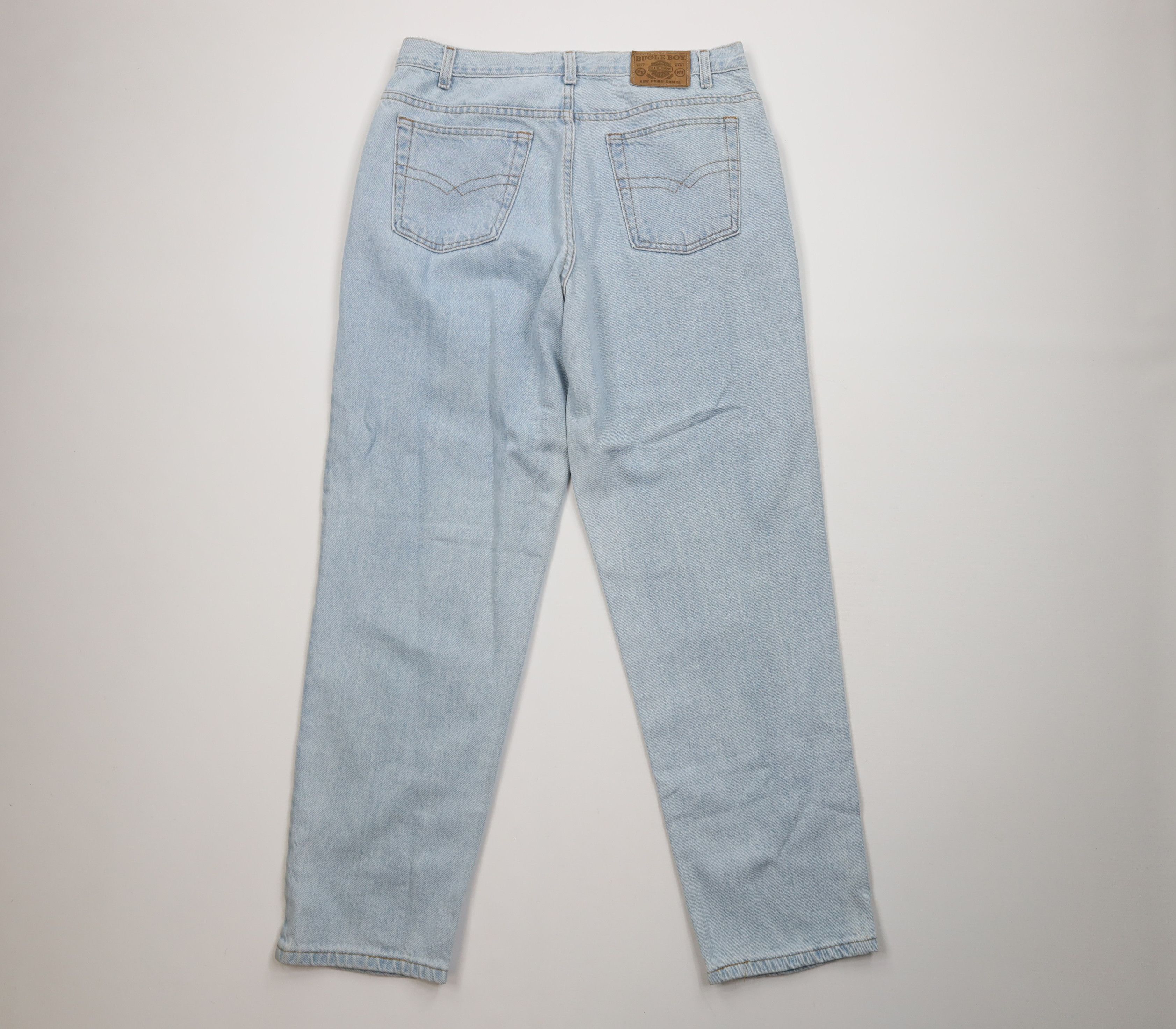Bugle Boy Vintage 90s Bugle Boy Tapered Leg Denim Jeans USA Blue Size US 34 / EU 50 - 9 Thumbnail