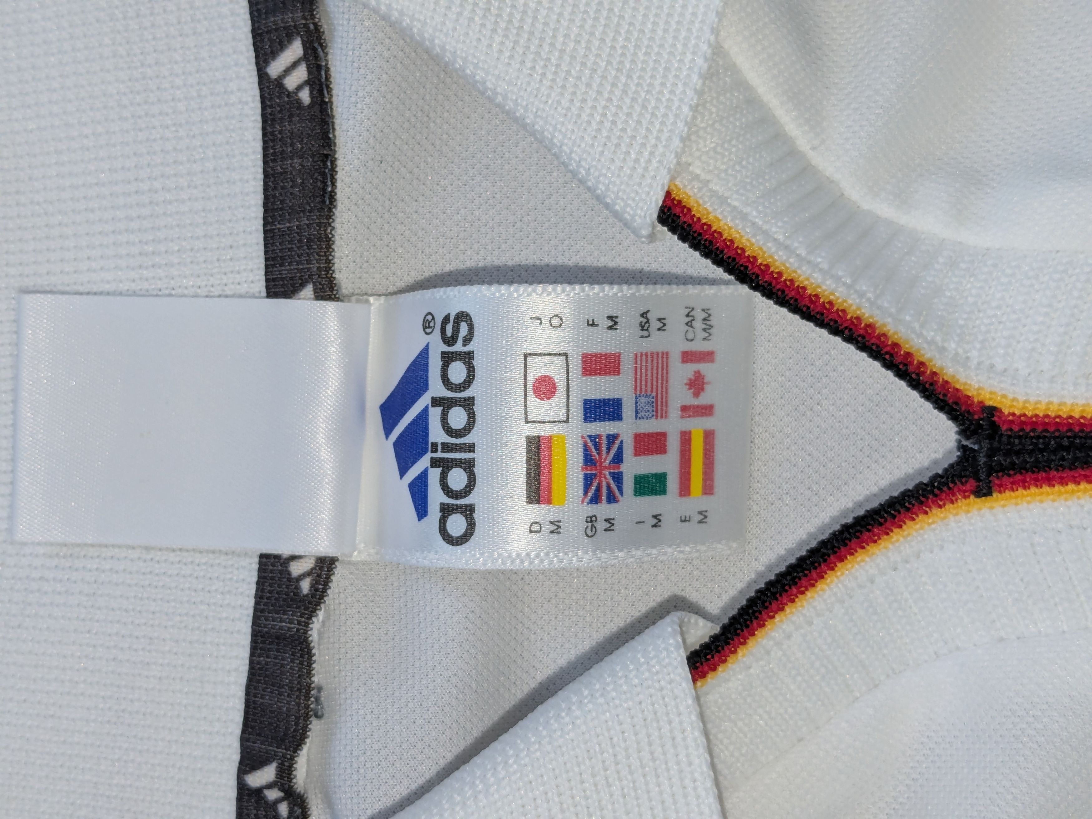 Adidas Vintage 1999 Adidas Germany soccer t shirt Size US L / EU 52-54 / 3 - 8 Thumbnail