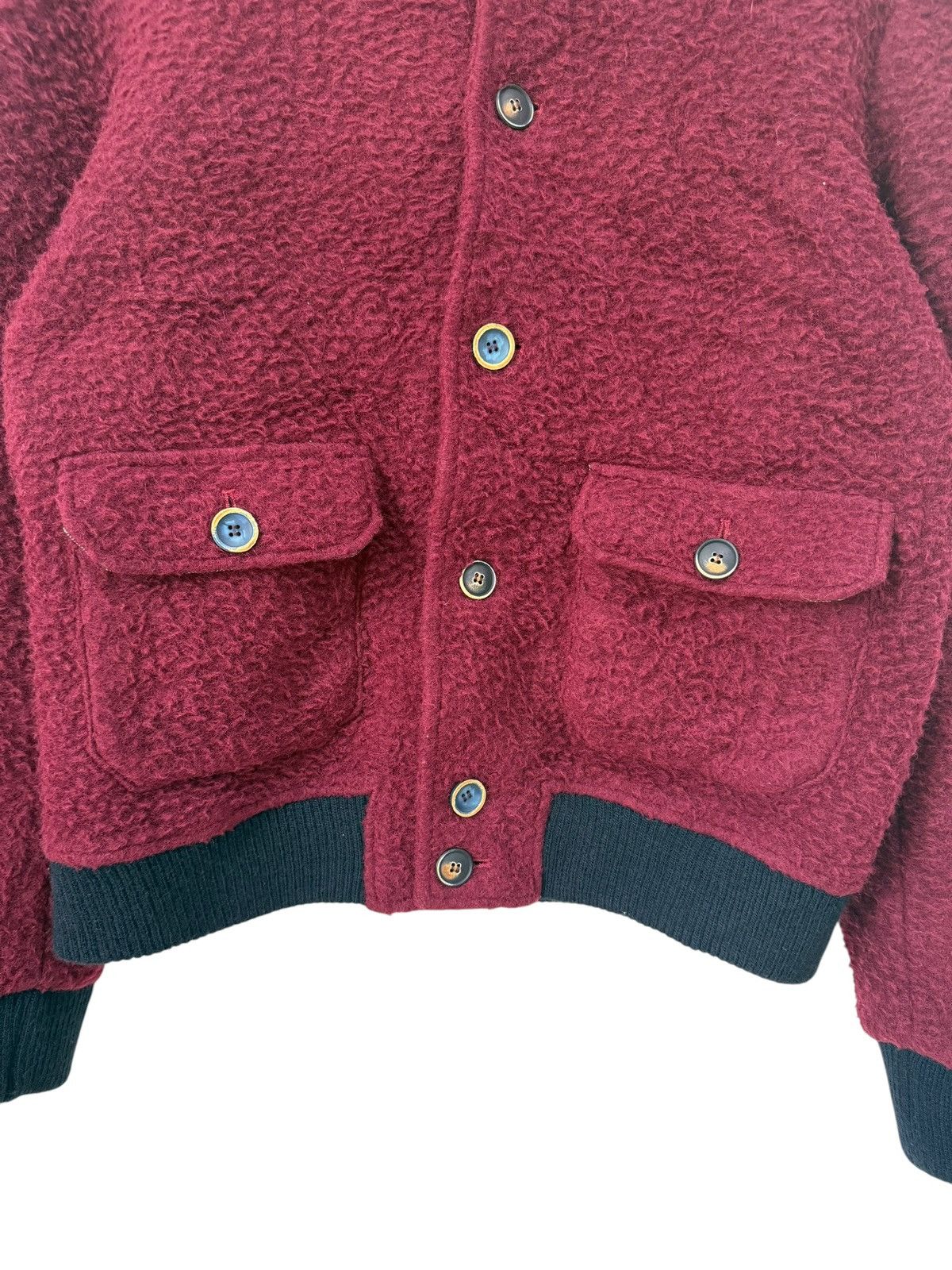 Italic Italian Brand BOB JACKET SHERPA STYLE BUTTON UP Size US M / EU 48-50 / 2 - 4 Thumbnail