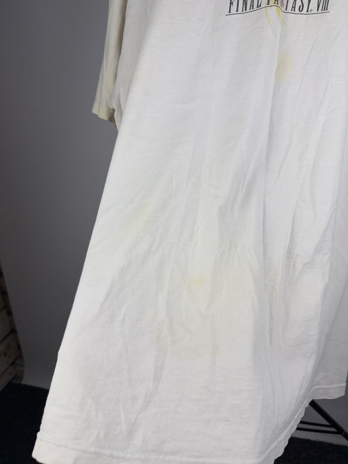 Vintage Vintage 90s Final Fantasy VIII FF8 T Shirt White Size XL Size US XL / EU 56 / 4 - 13 Thumbnail