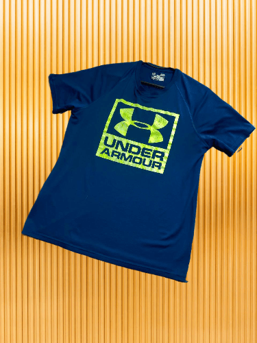 Under Armour × Vintage Under Armour Royal Blue Performance Tee Size US S / EU 44-46 / 1 - 1 Thumbnail