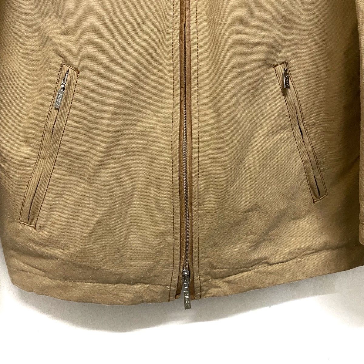 Vintage Vintage HUSKY Chore Zipper LAMPO Leather Monogram taly Size US M / EU 48-50 / 2 - 4 Thumbnail