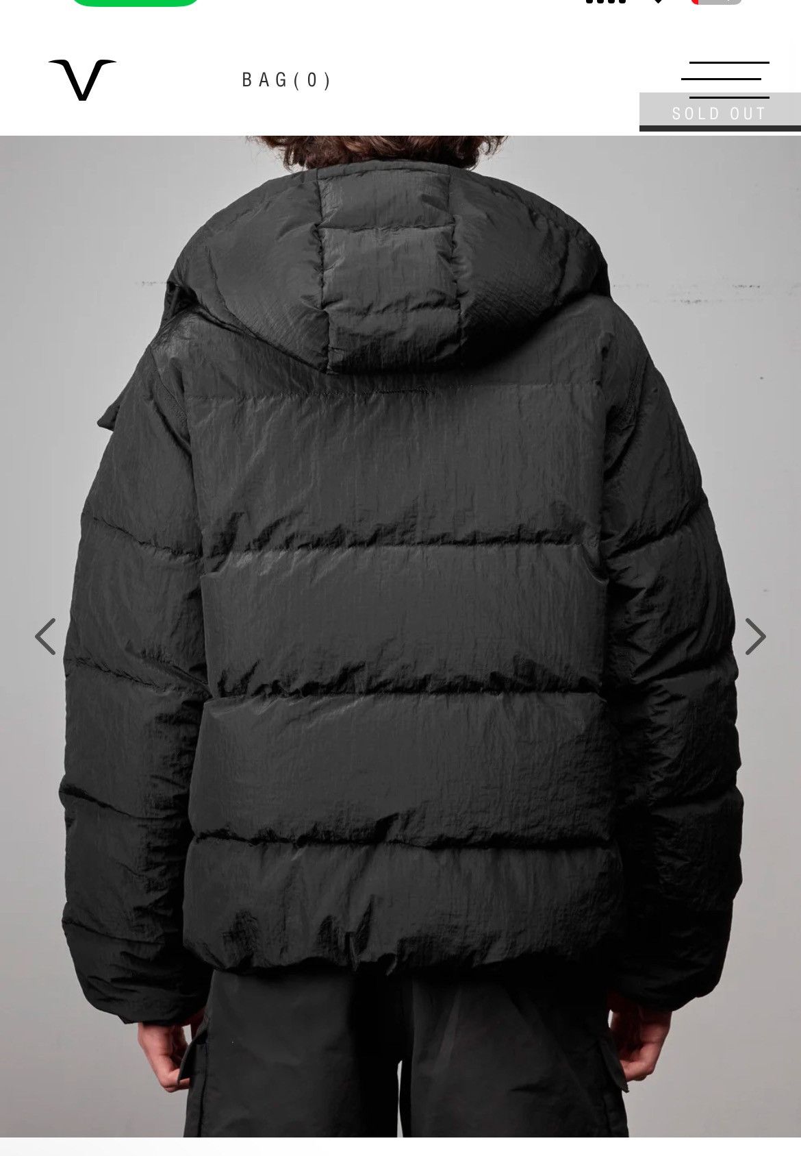 jacov Jacov Crinkled Puffer Jacket Size US XL / EU 56 / 4 - 7 Thumbnail