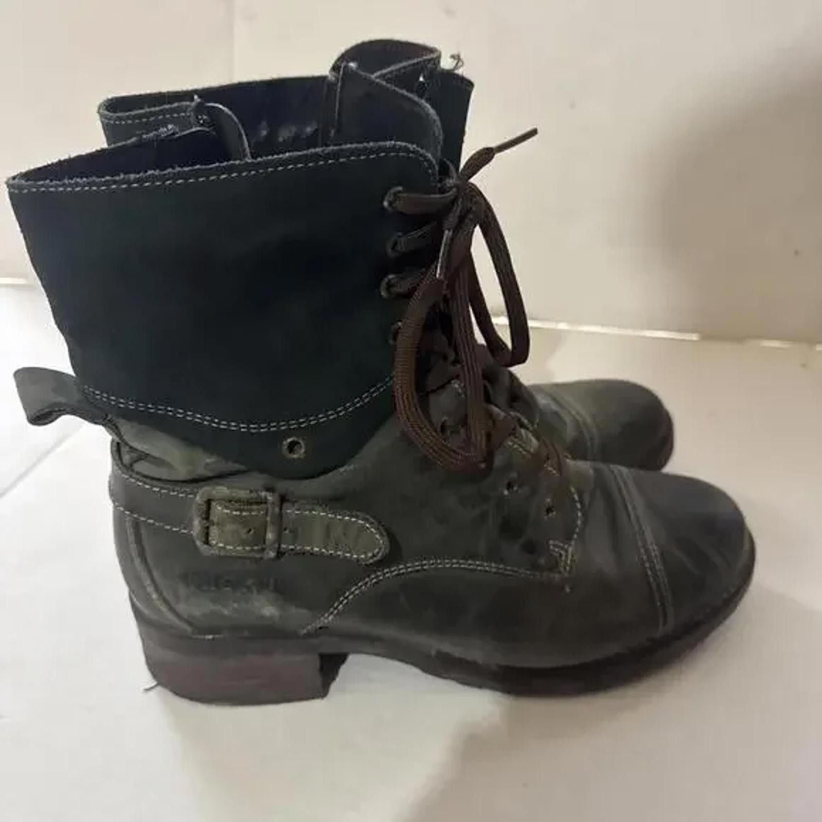 Taos Men's Taos Lace-Up Leather Boots US 9.5 EUR 42 Size US 9.5 / EU 42-43 - 1 Thumbnail