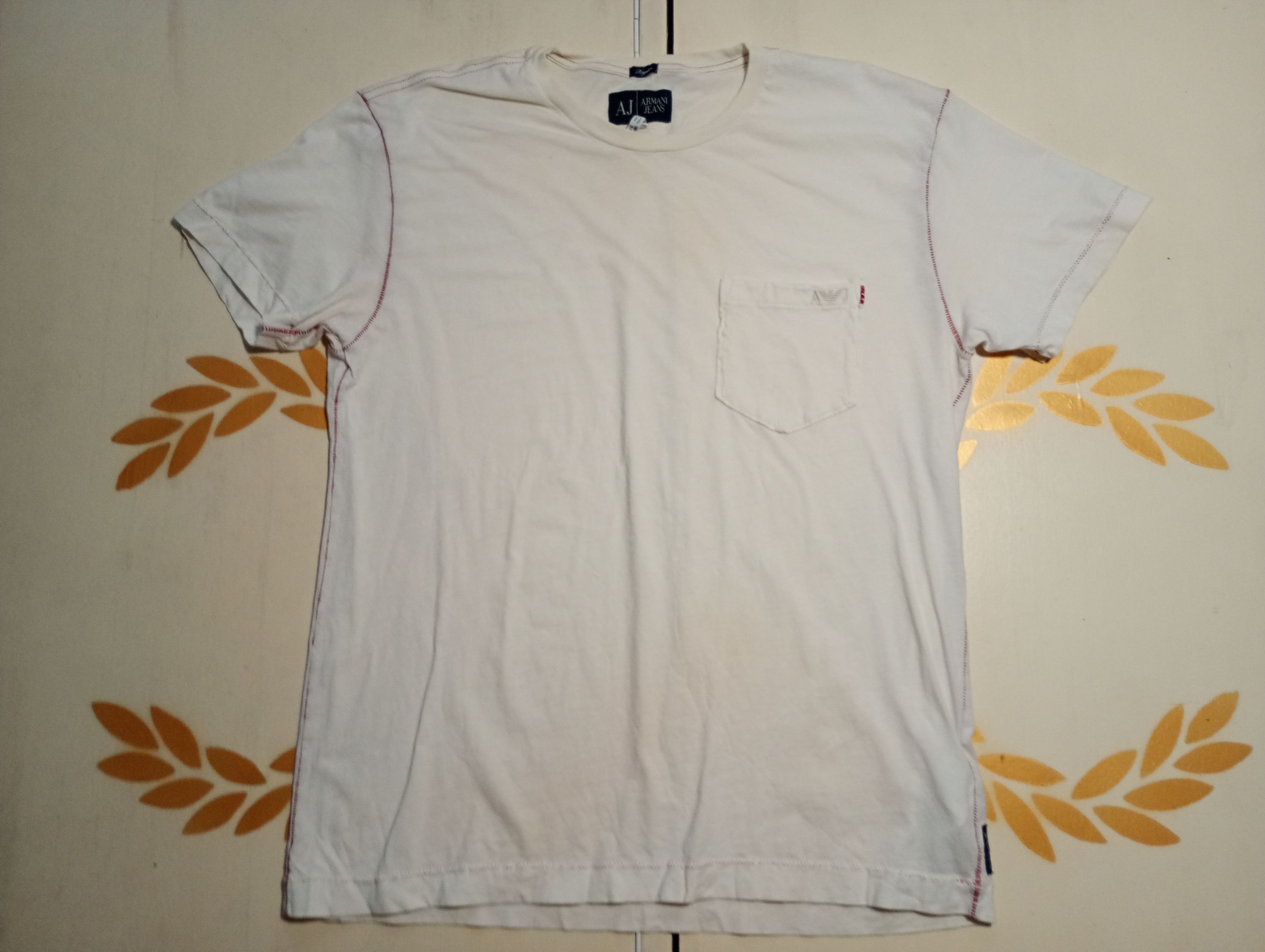 Armani × Designer × Giorgio Armani Armani Jeans T-Shirt Size US XXL / EU 58 / 5 - 2 Thumbnail